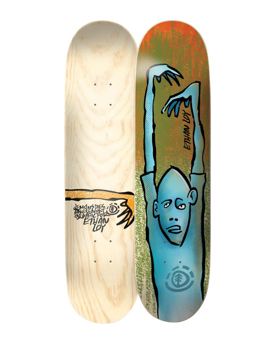 Jenkins Ethan Skateboard Deck 194844018403 