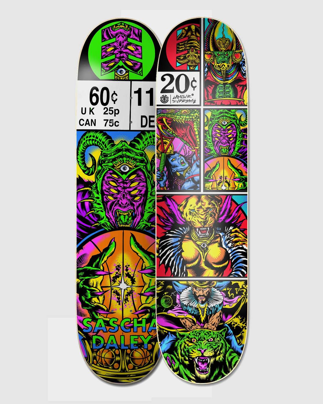 0 AMUN RA SASCHA 8.5 Deck  BDPR3LSG Element