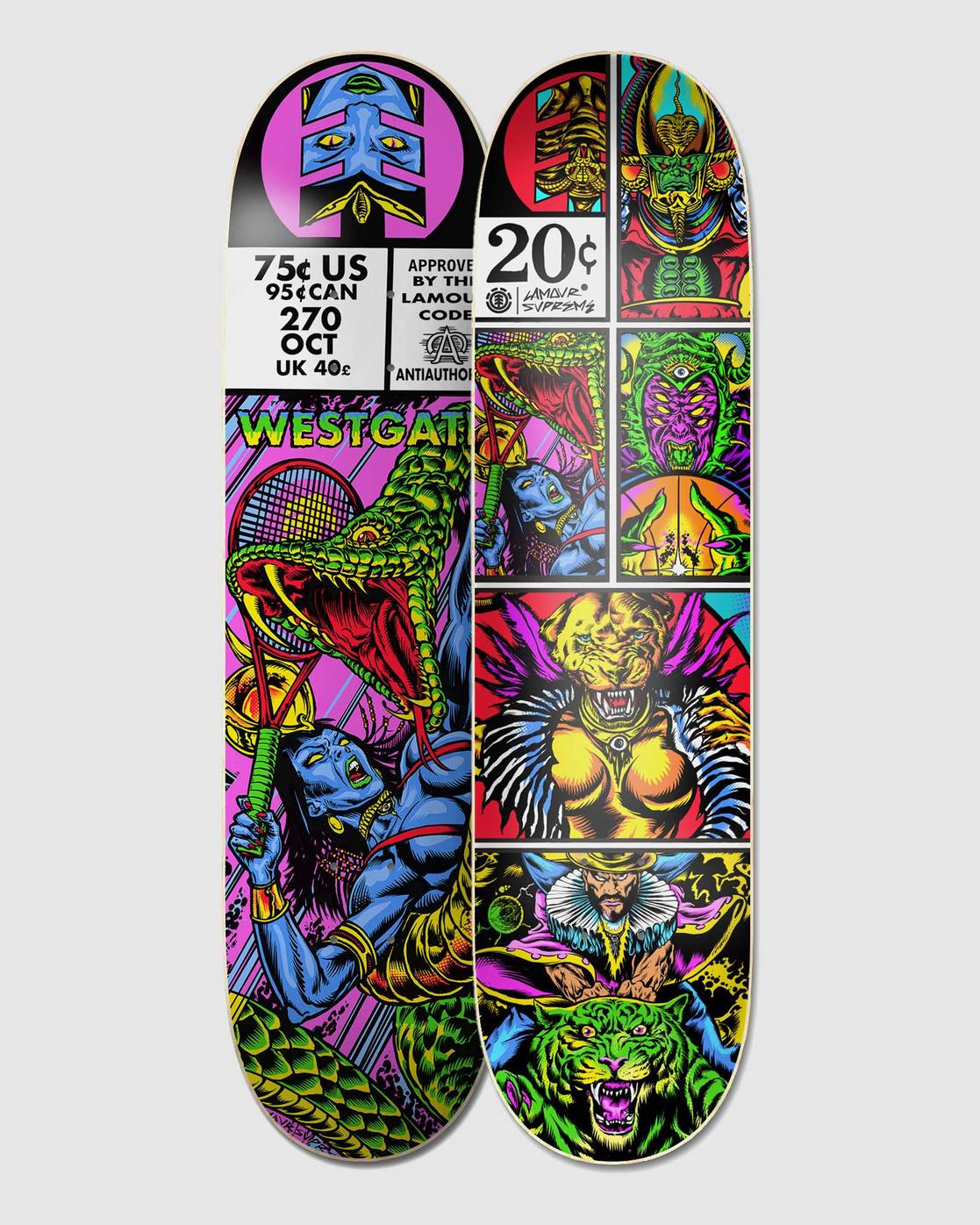 0 HATHOR WESTAGATE 8.5 DECK  BDPR3LSW Element