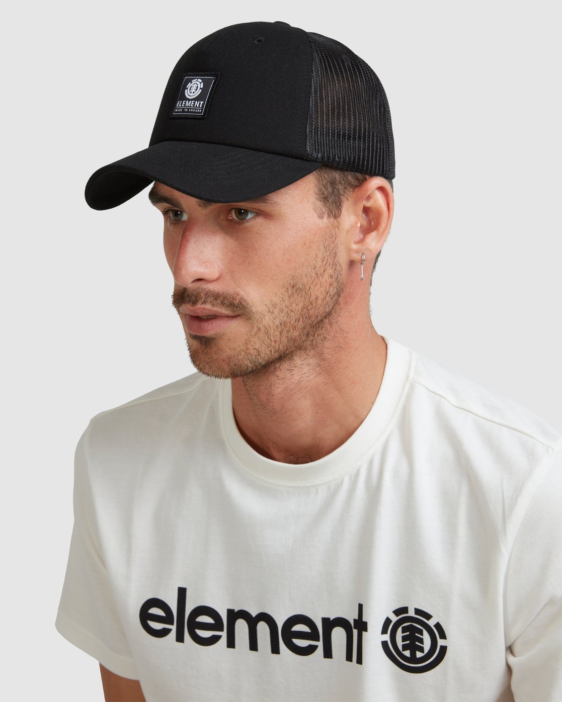 5 ICON MESH CAP Black G515601 Element