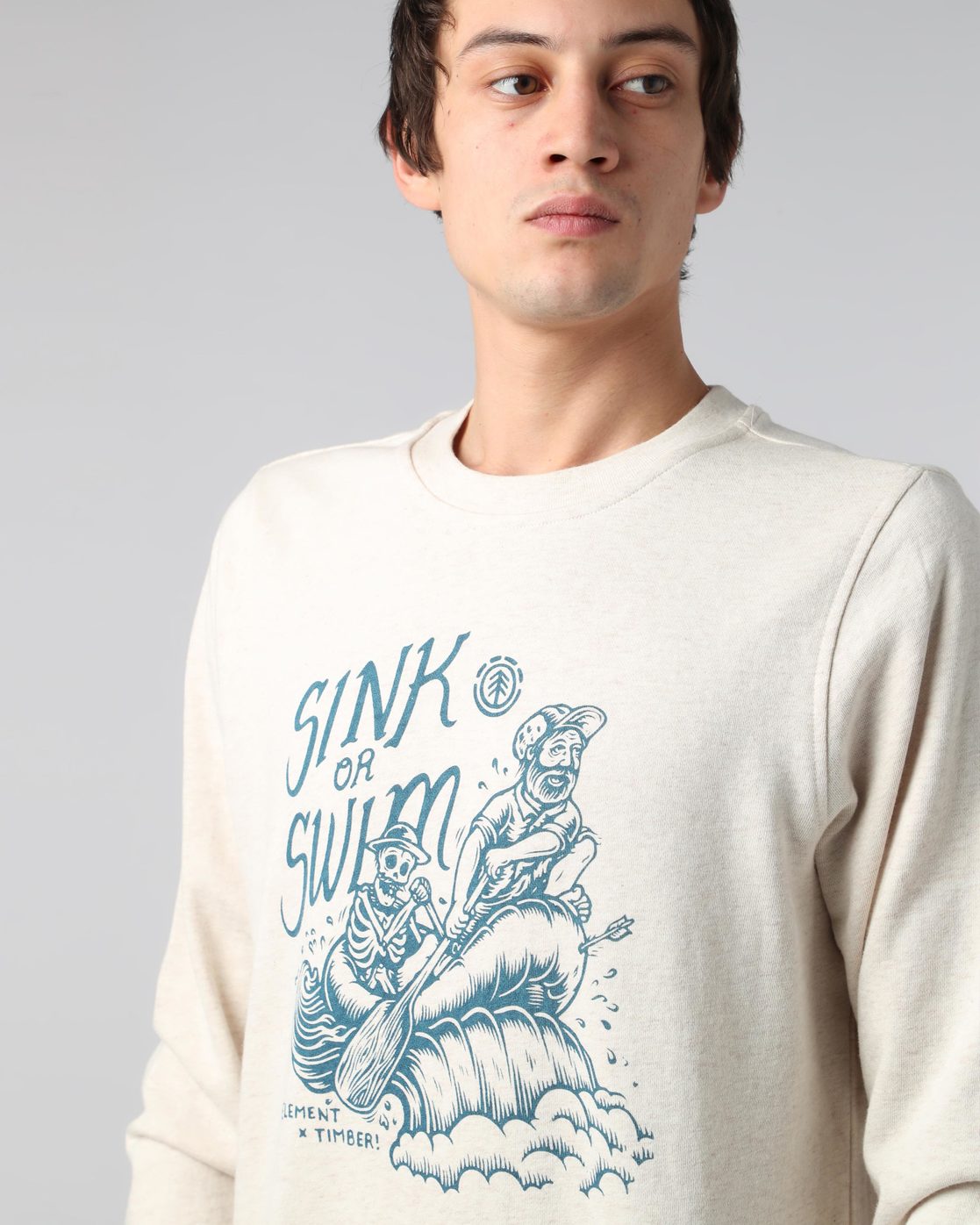 2 Rafters Crew - Fleece for Men  H1CRB3ELP8 Element