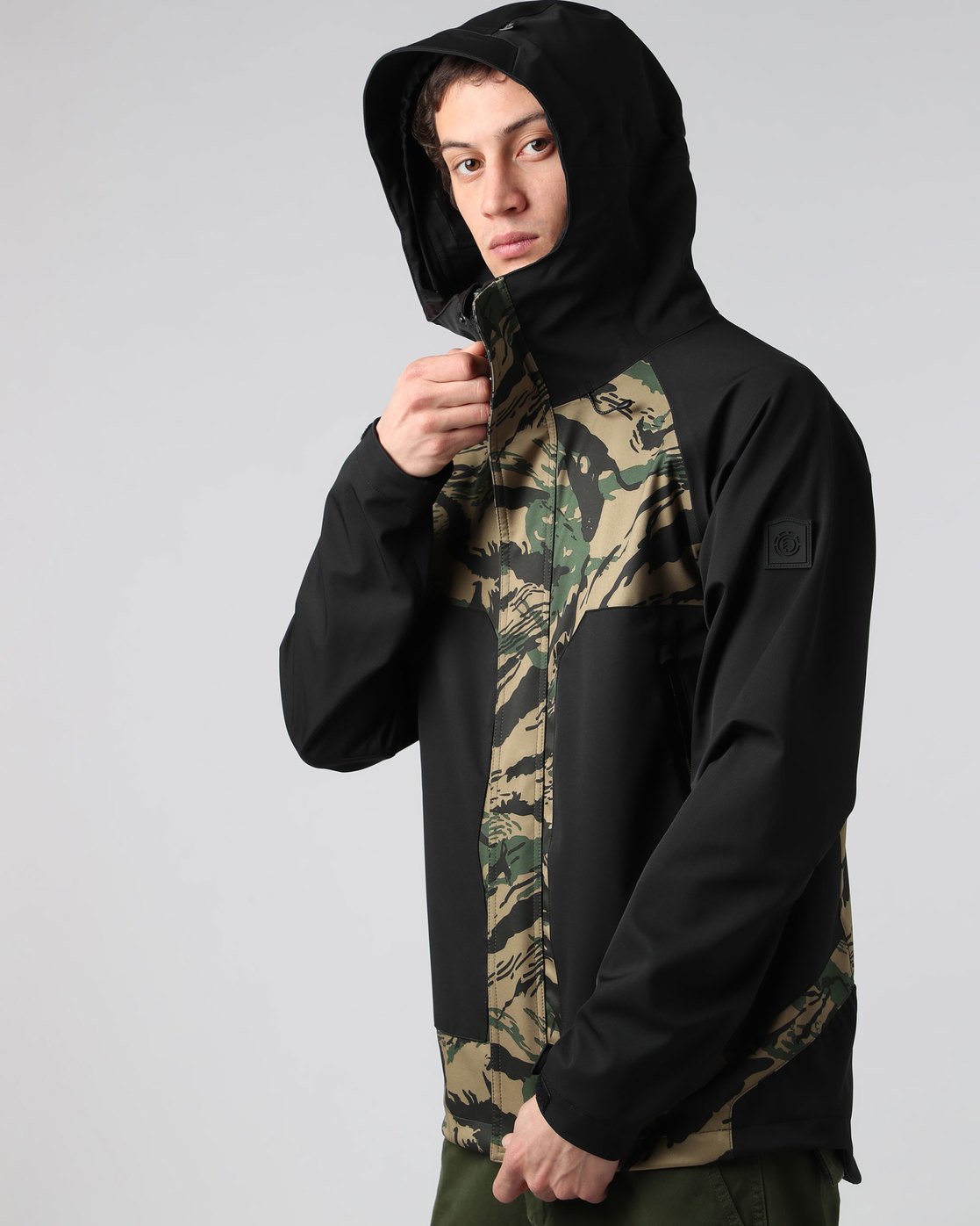 2 Almo - Jacket for Men Black H1JKC1ELP8 Element