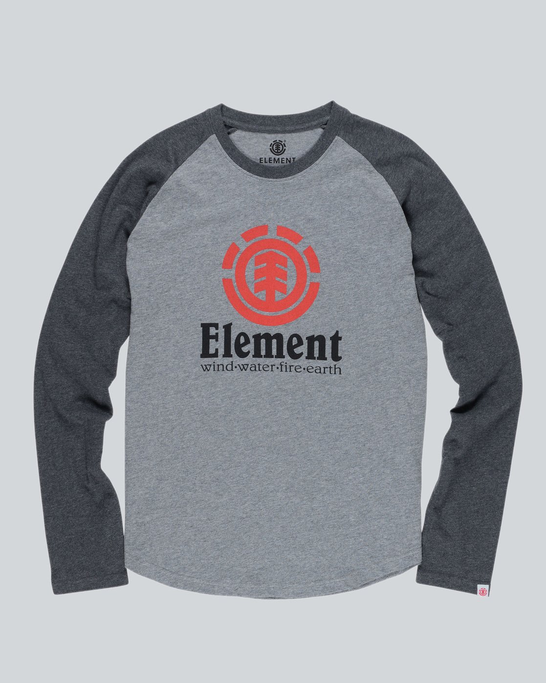 3 Vertical Raglan Qtr - Tee Shirt for Men  H1LSA3ELP8 Element