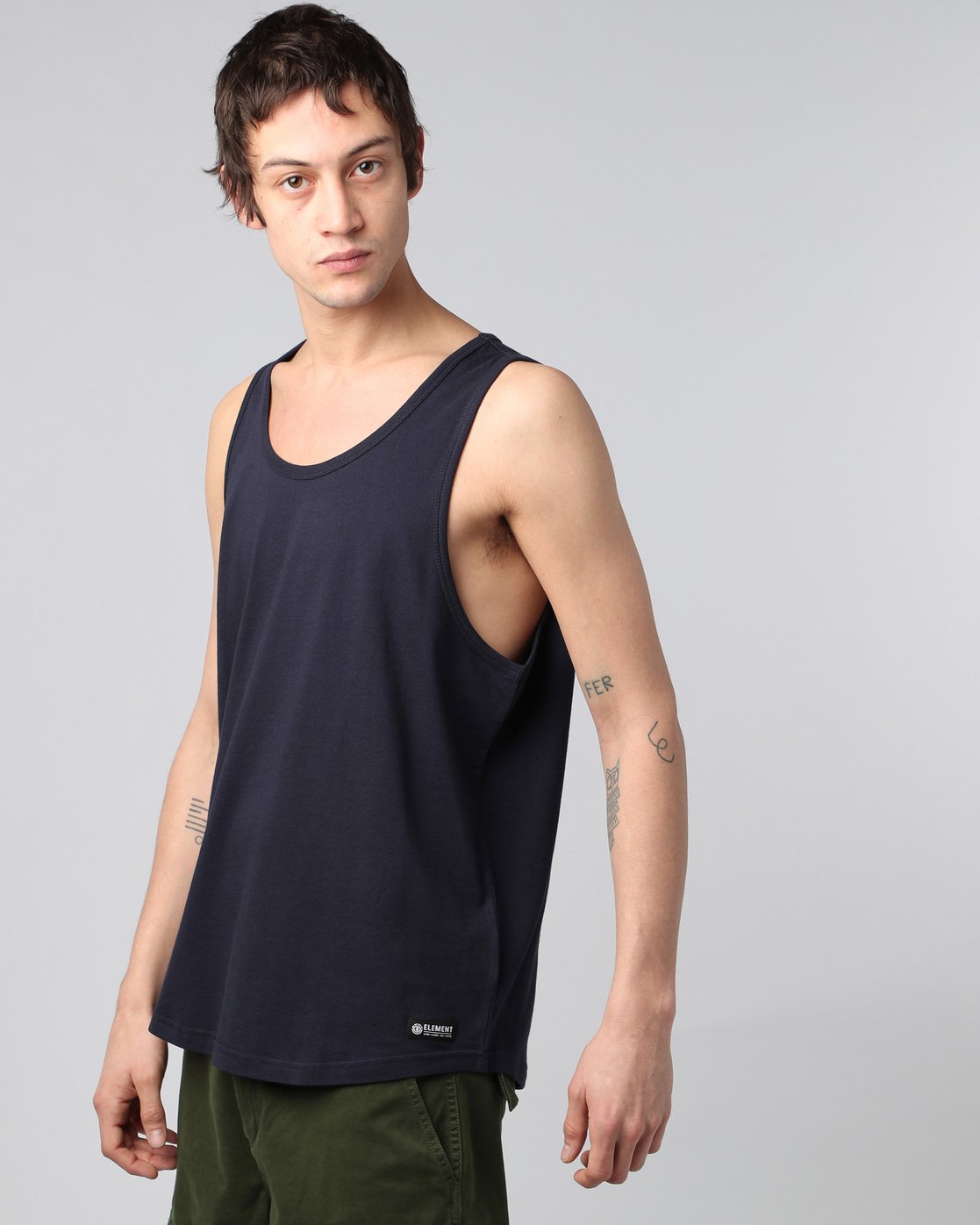 0 Basic Tank - Tee Shirt for Men  H1SGA5ELP8 Element