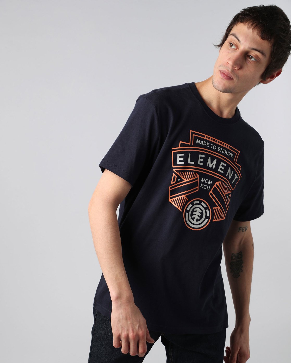 0 Askew Ss - Tee Shirt for Men  H1SSC6ELP8 Element