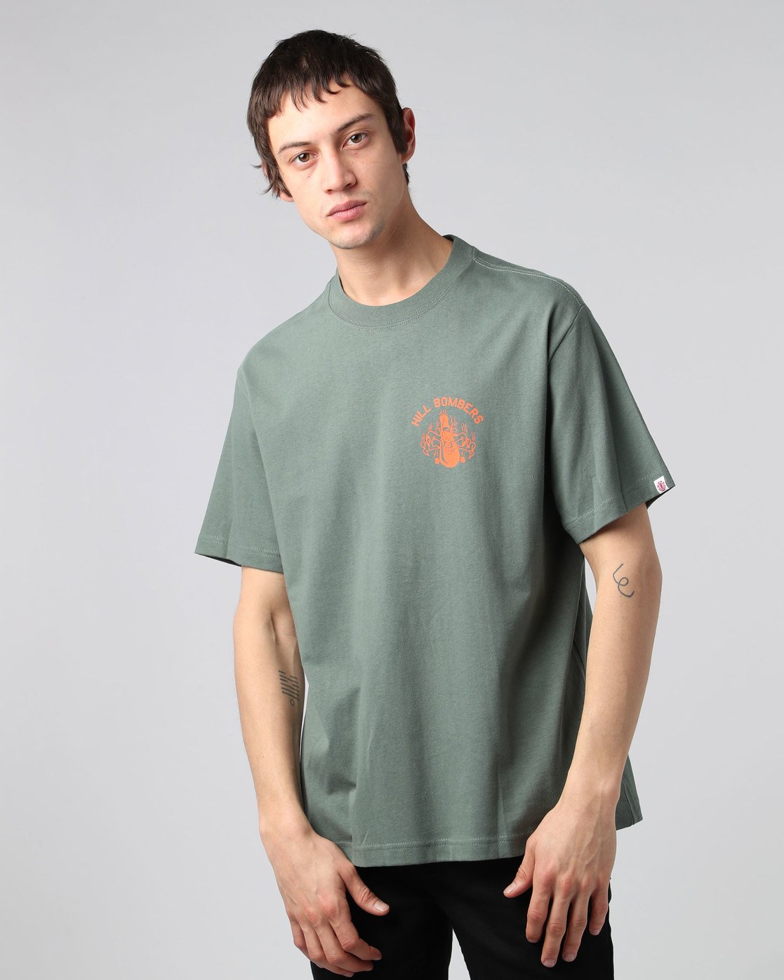 0 Wobble Ss - Tee Shirt for Men  H1SSE6ELP8 Element