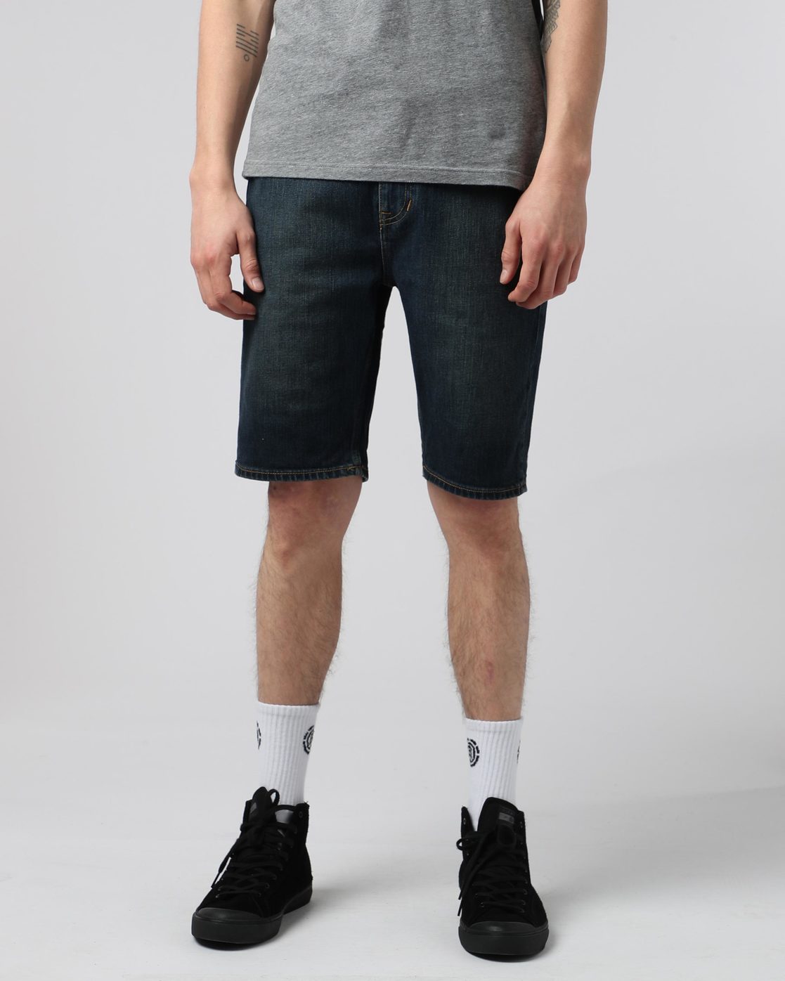 0 E02 Wk - Walkshort for Men Blue H1WKA1ELP8 Element