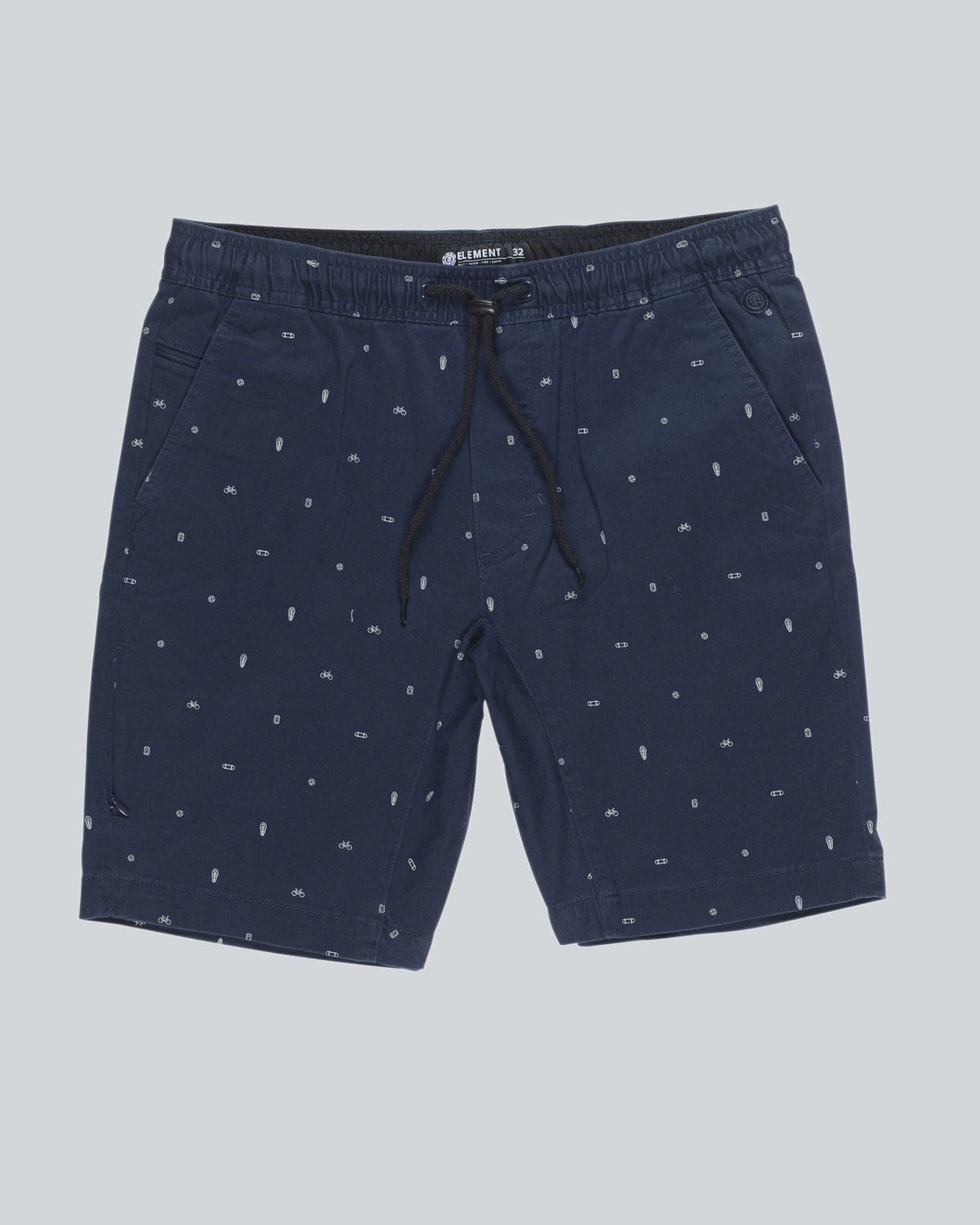 4 Altona Print Wk - Walkshort for Men Blue H1WKB2ELP8 Element