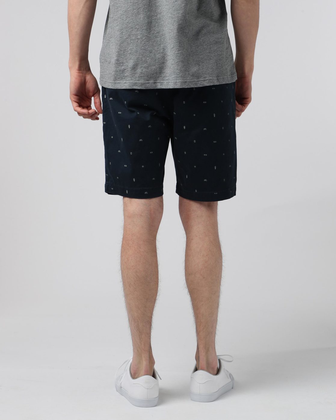 3 Altona Print Wk - Walkshort for Men Blue H1WKB2ELP8 Element