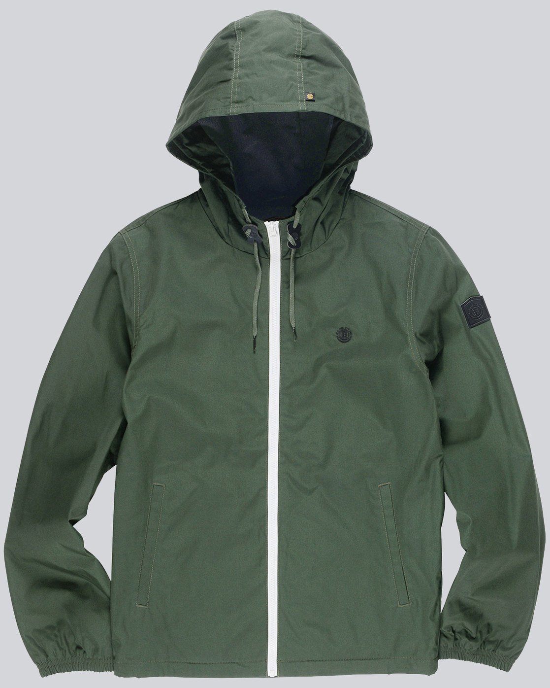 3 Alder - Hooded Jacket Green L1JKB5ELF8 Element