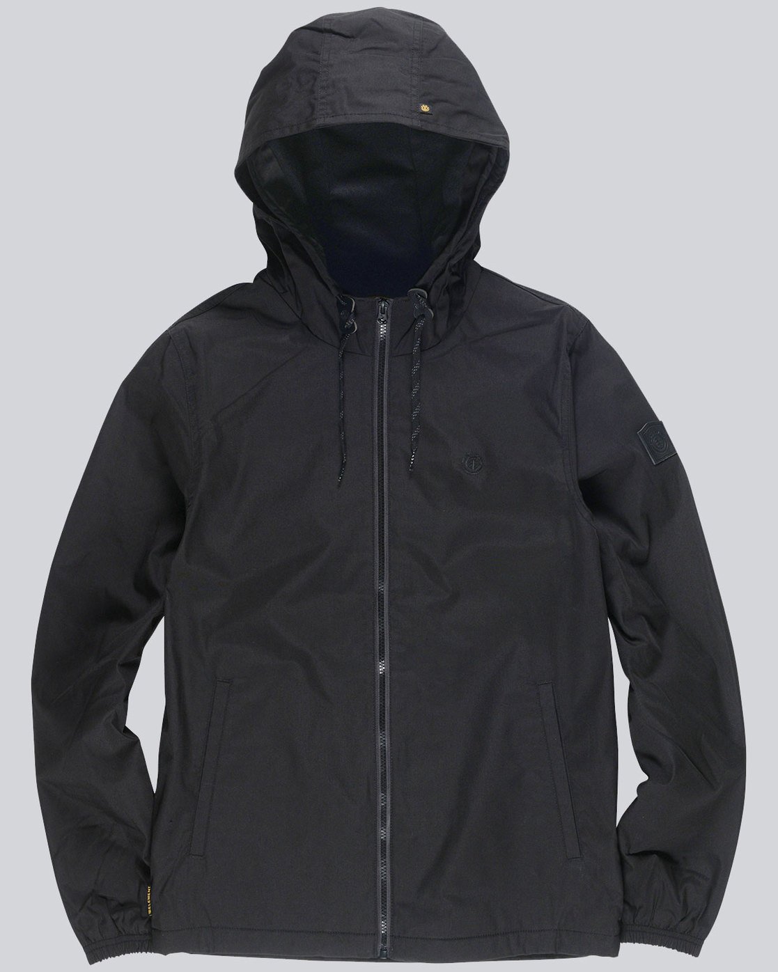 2 Alder - Hooded Jacket Black L1JKB5ELF8 Element