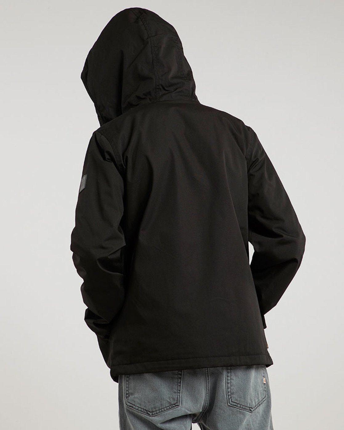 1 Alder - Hooded Jacket Black L1JKB5ELF8 Element