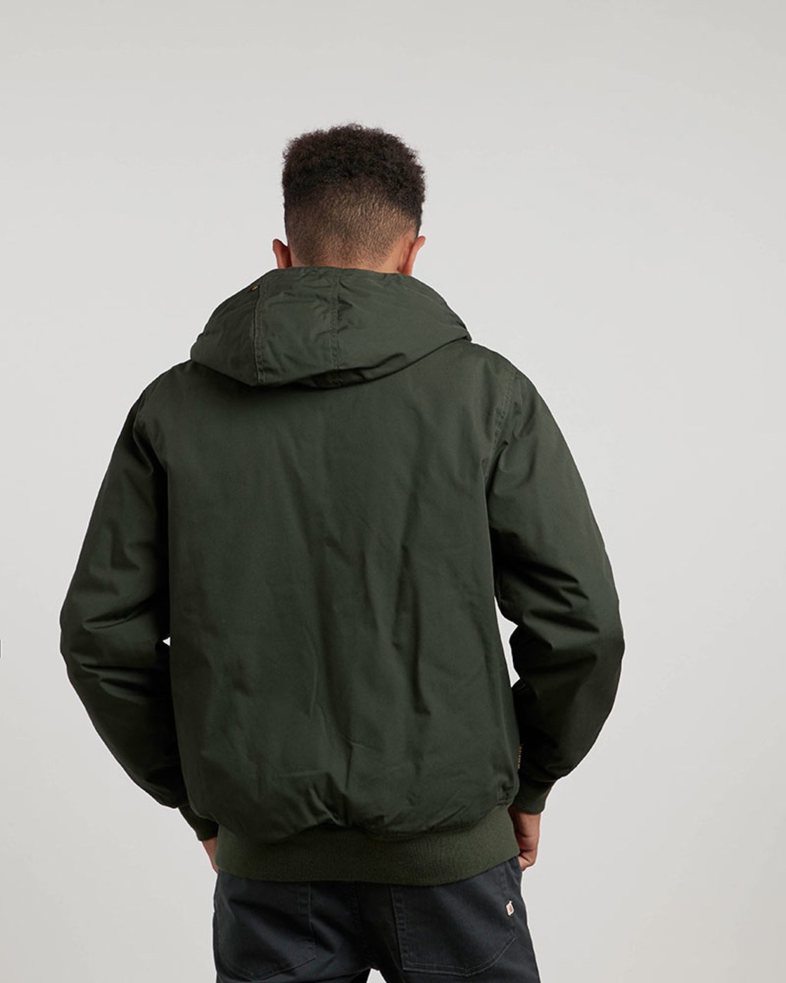 1 Dulcey - Hooded Jacket Green L1JKC2ELF8 Element