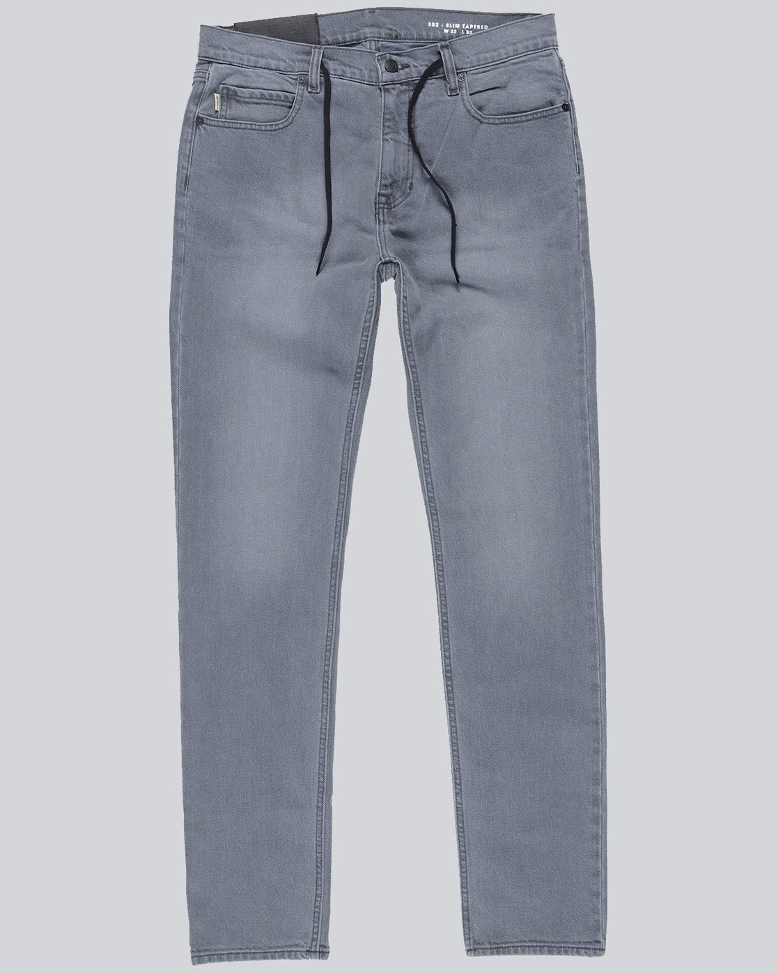 3 E02 - Slim Straight Fit Jeans for Men Black L1PNA2ELF8 Element