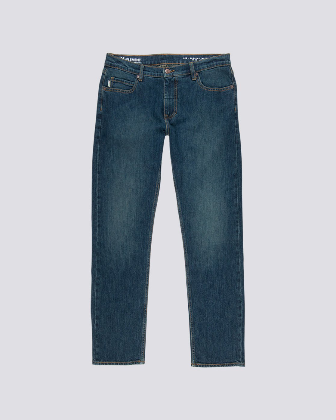 0 E03 - Regular Fit Jeans for Men Blue L1PNA3ELF8 Element