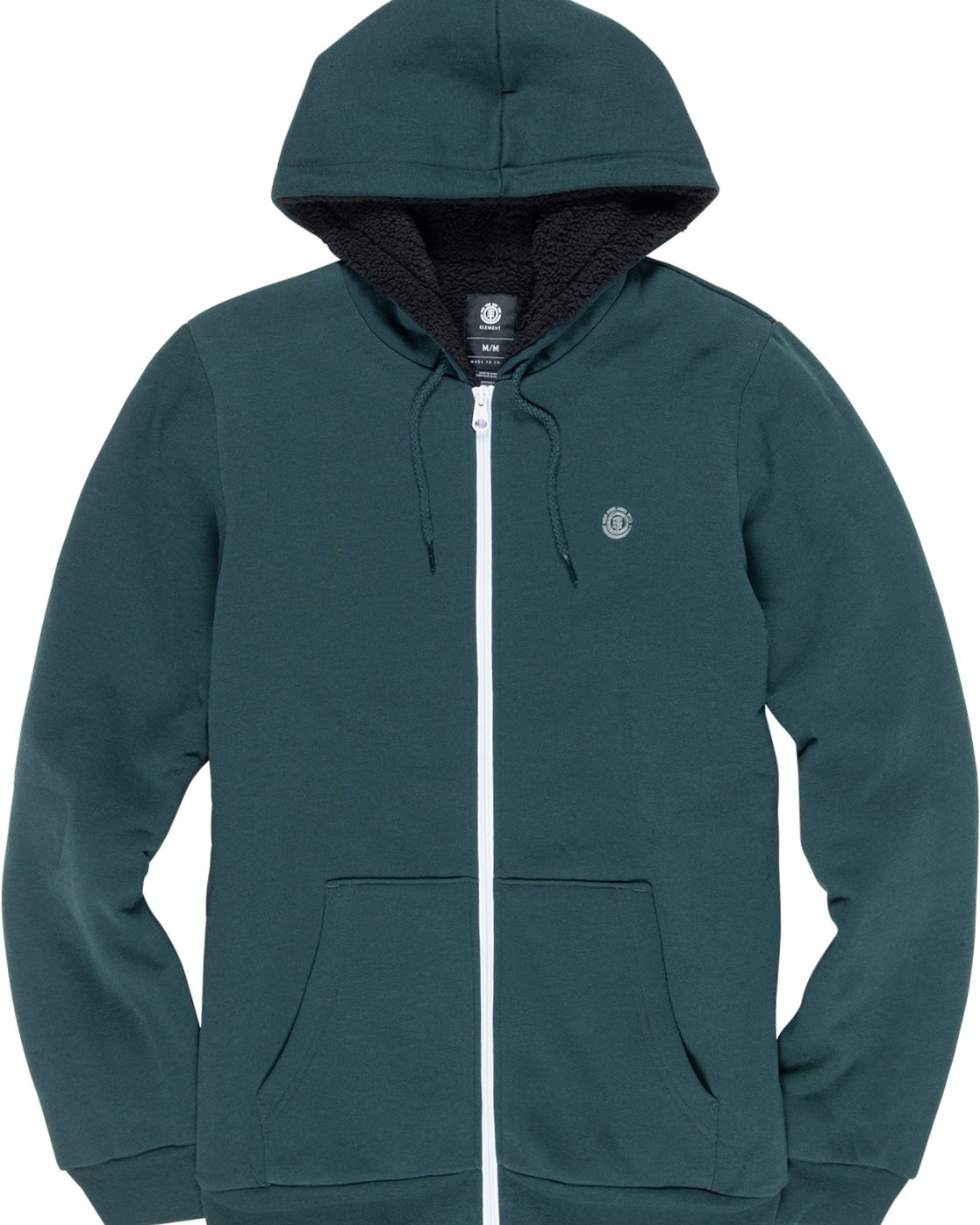 1 Bolton - Zip-Up Hoodie Green L1WAA3ELF8 Element