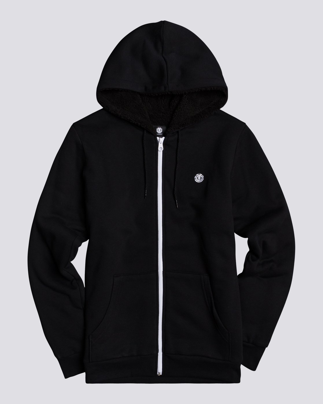 3 Bolton - Zip-Up Hoodie Black L1WAA3ELF8 Element