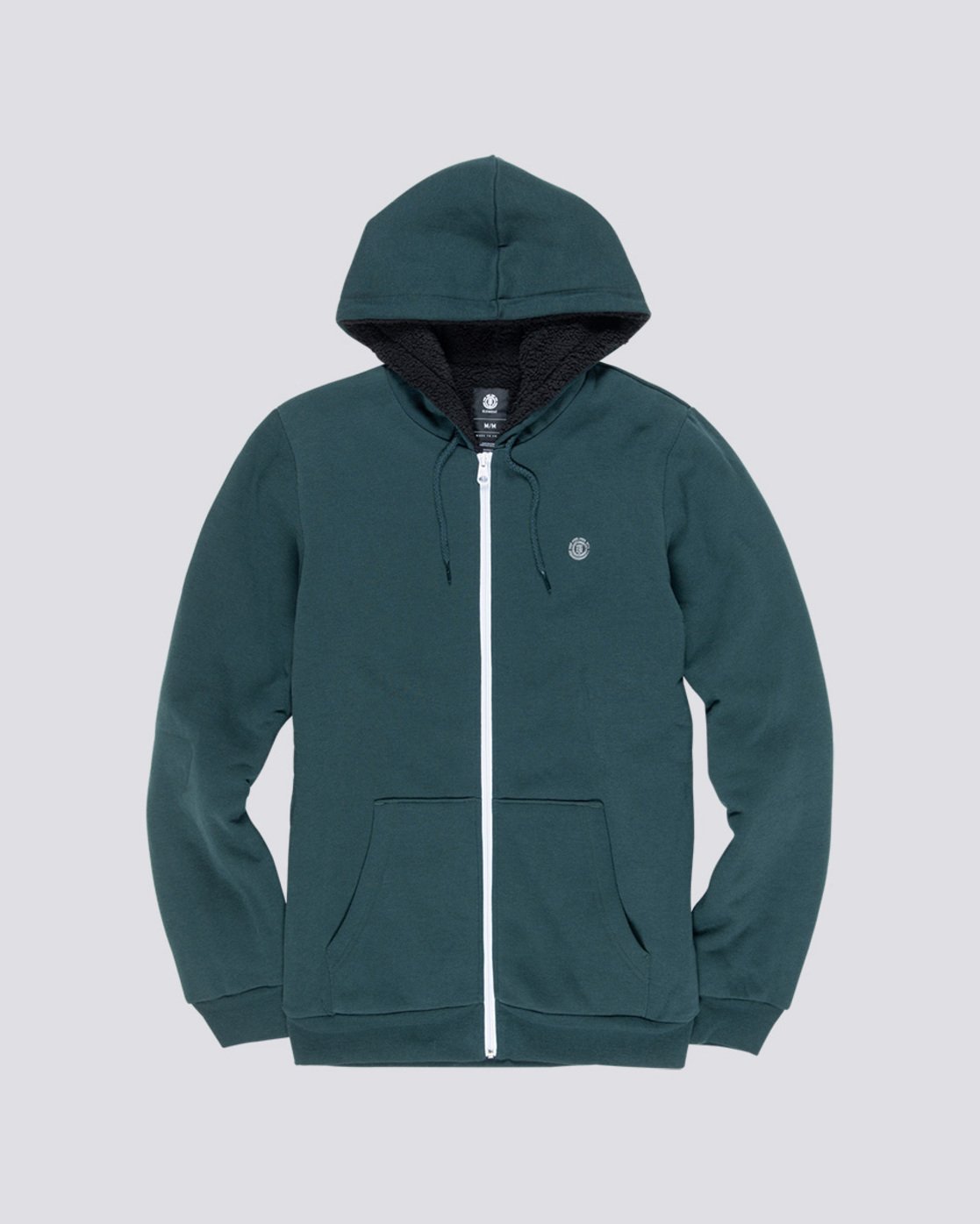 0 Bolton - Zip-Up Hoodie Green L1WAA3ELF8 Element