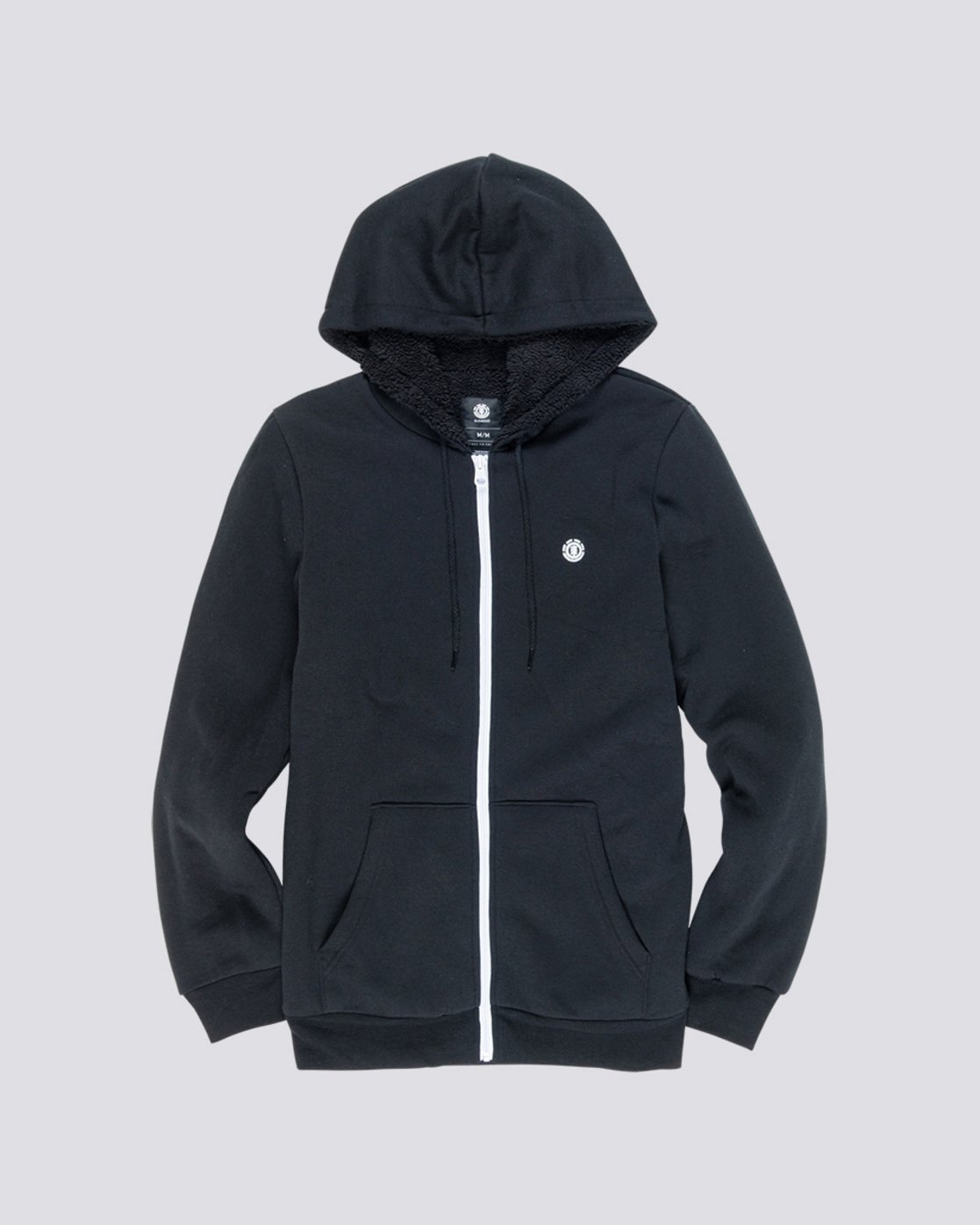 2 Bolton - Zip-Up Hoodie Black L1WAA3ELF8 Element