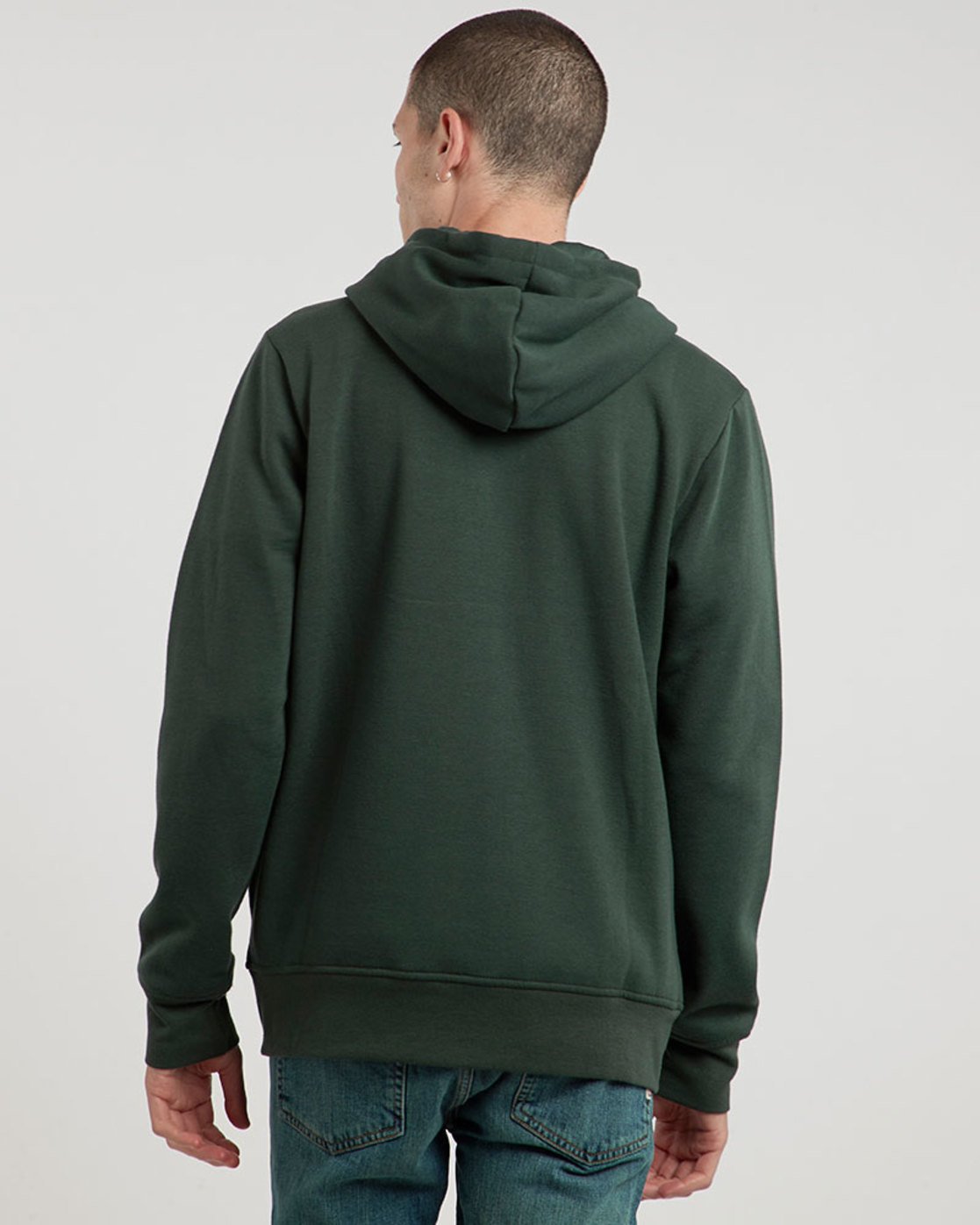 1 Cornell Classic - Zip-Up Hoodie for Men Green L1ZHA1ELF8 Element