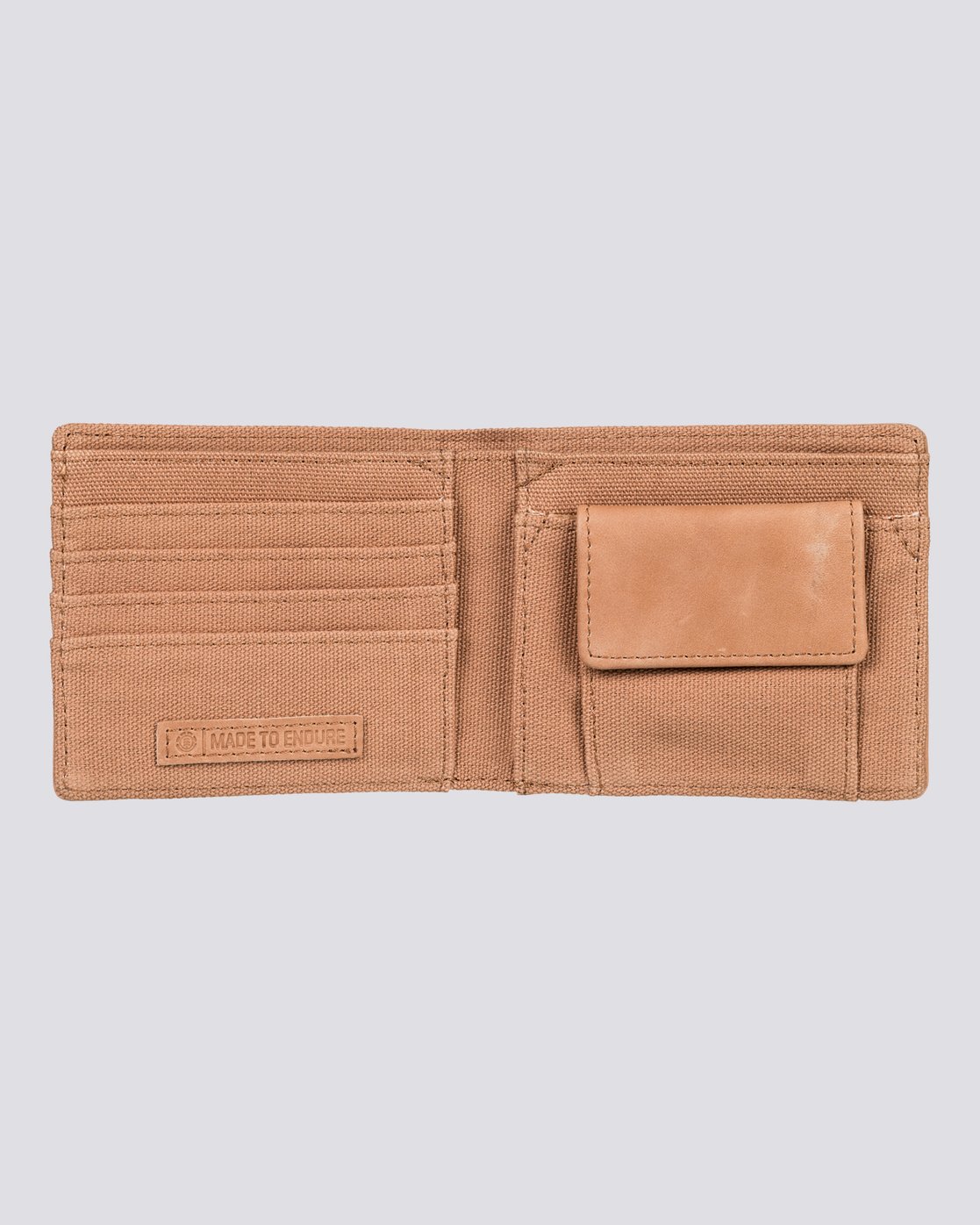 2 Endure L. Ii - Leather Wallet for Men Beige L5LWA1ELF8 Element