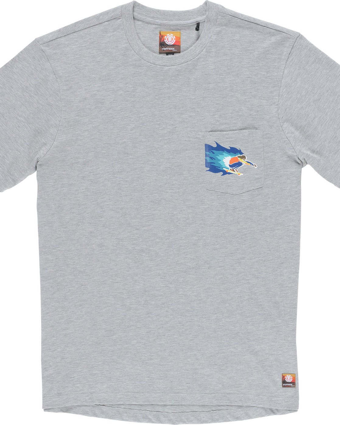 4 Hoffman Pkt Ss - Knit for Men Gray N1KTB7ELP9 Element