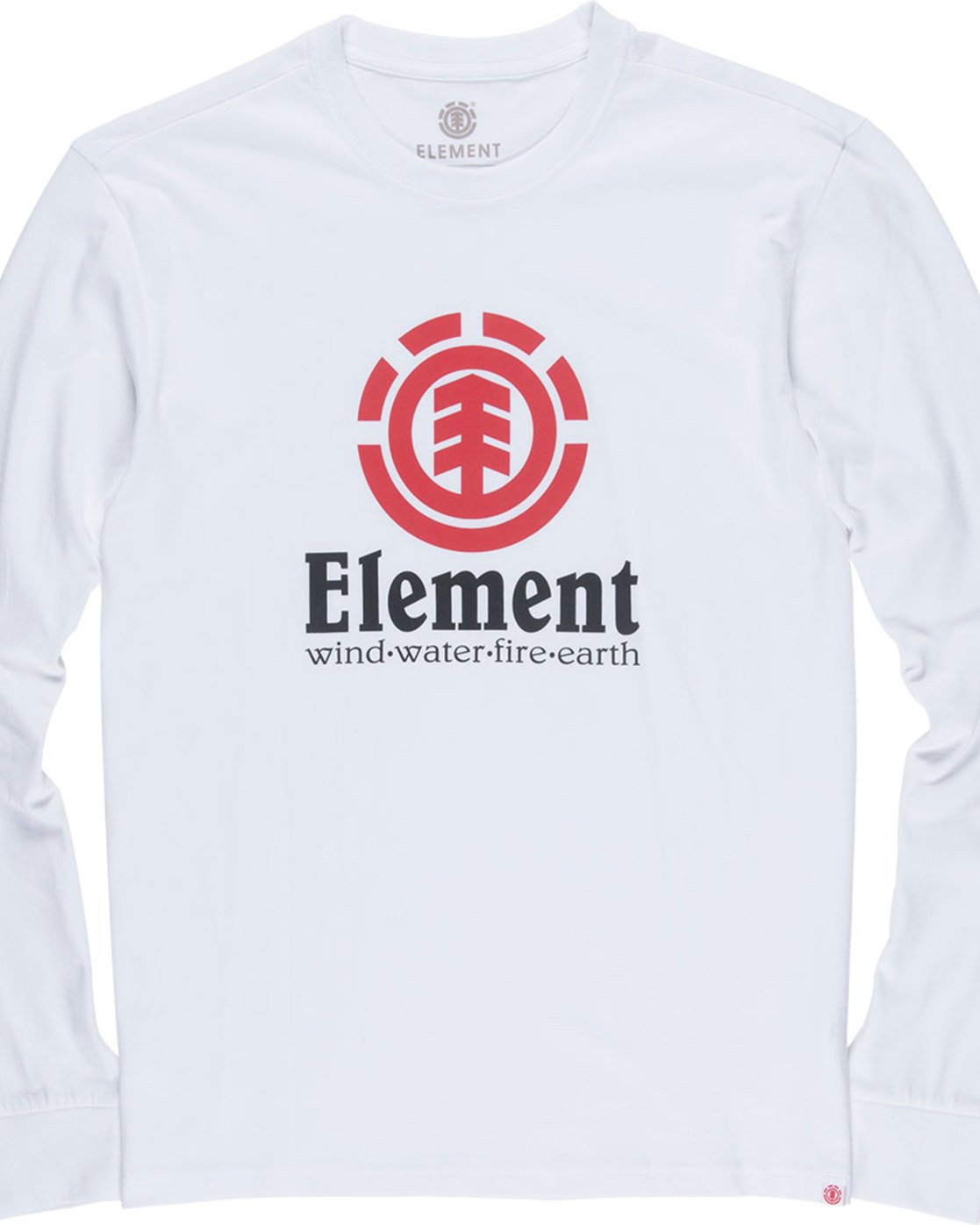 4 Vertical Ls - Tee Shirt for Men White N1LSB1ELP9 Element