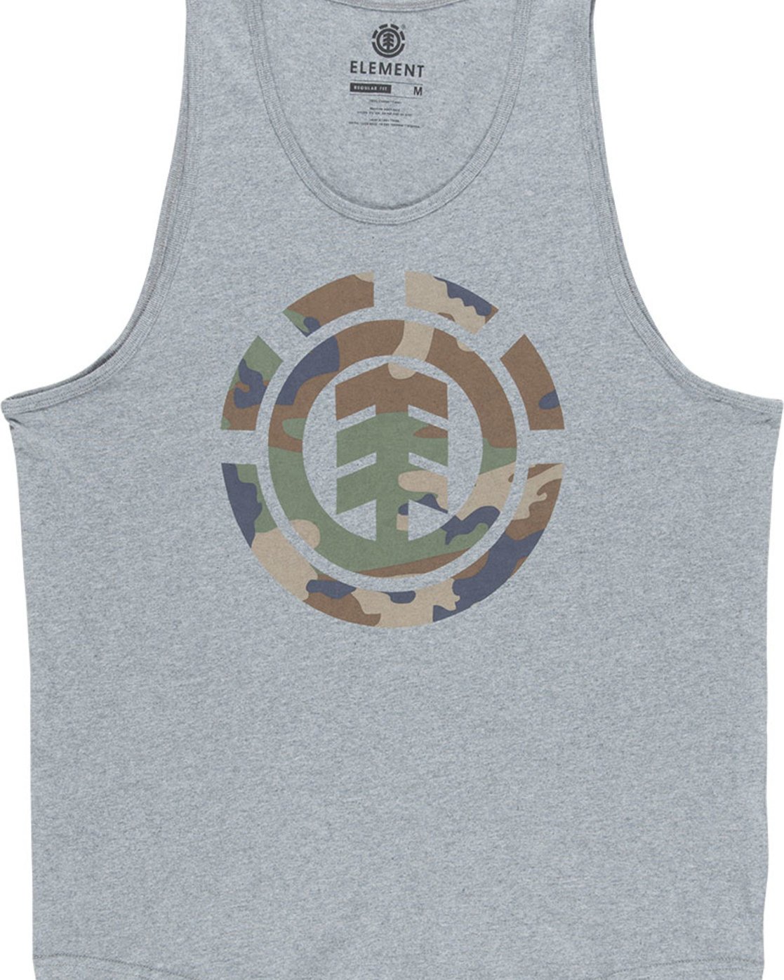4 Foundation Icon Tank - Tee Shirt for Men Gray N1SGA1ELP9 Element