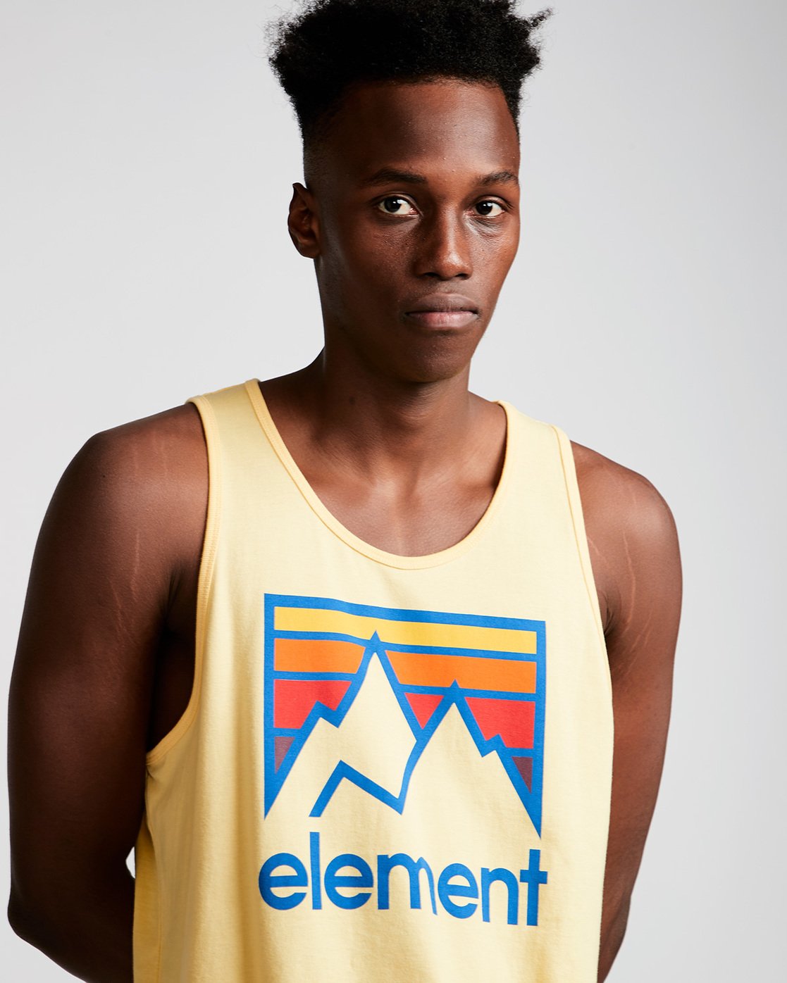 1 Joint Tank - Tee Shirt for Men Yellow N1SGA5ELP9 Element