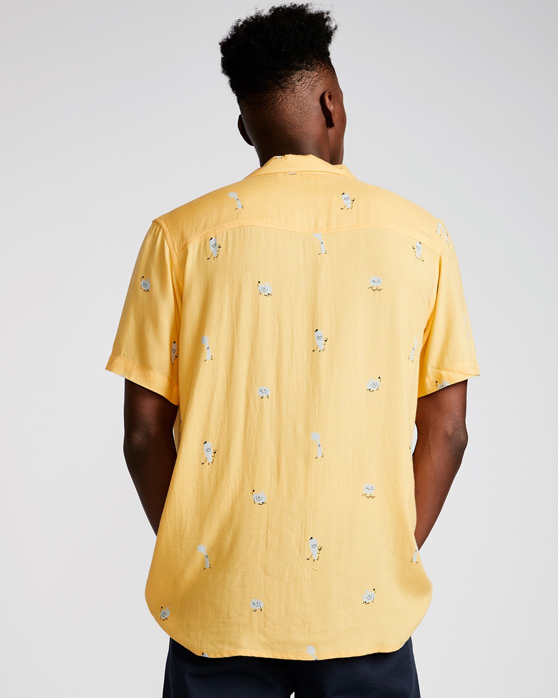 2 Yawyd Ss - Shirt for Men Yellow N1SHA6ELP9 Element