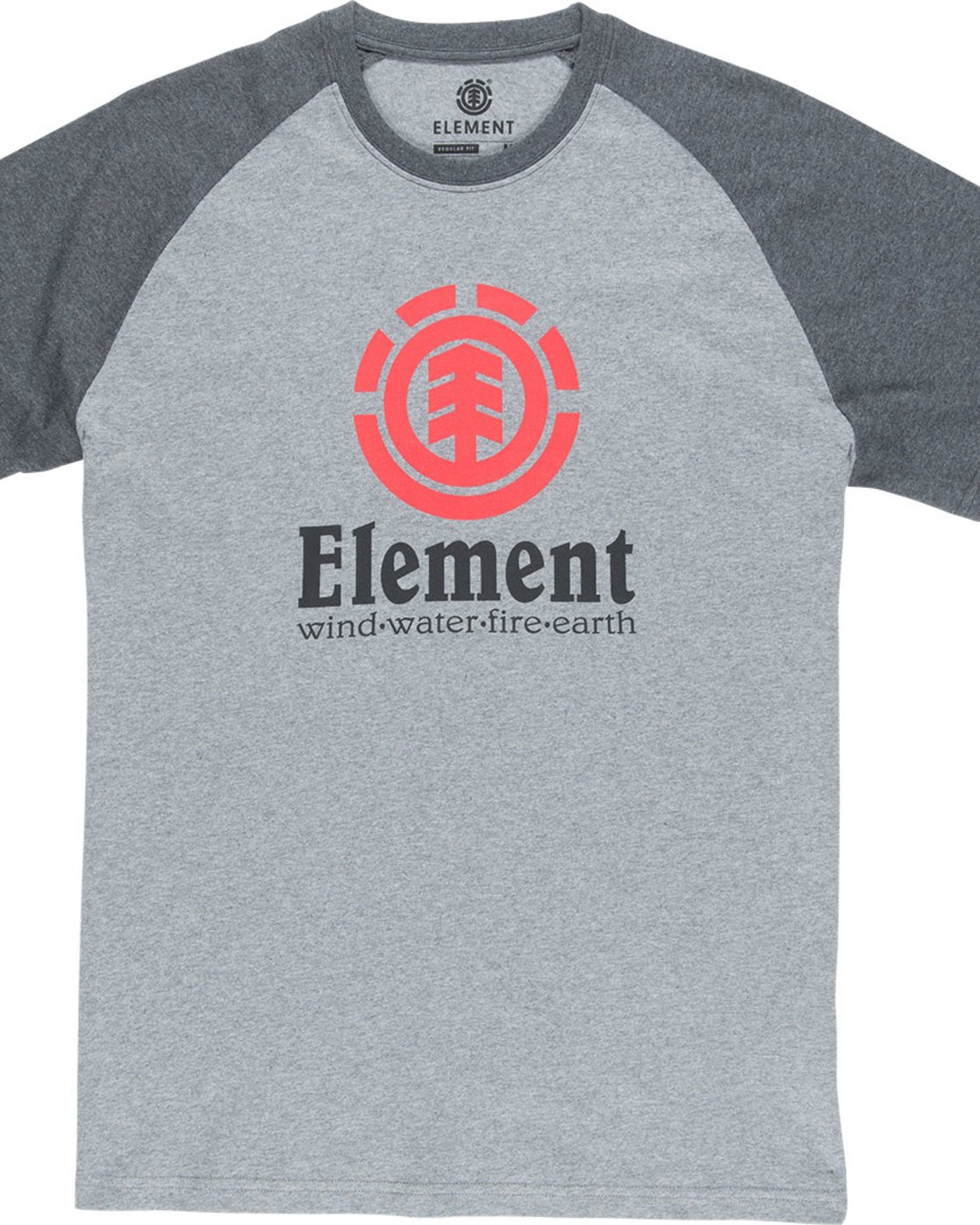 Element Childrens Vertical Raglan Boy Tee Shirt