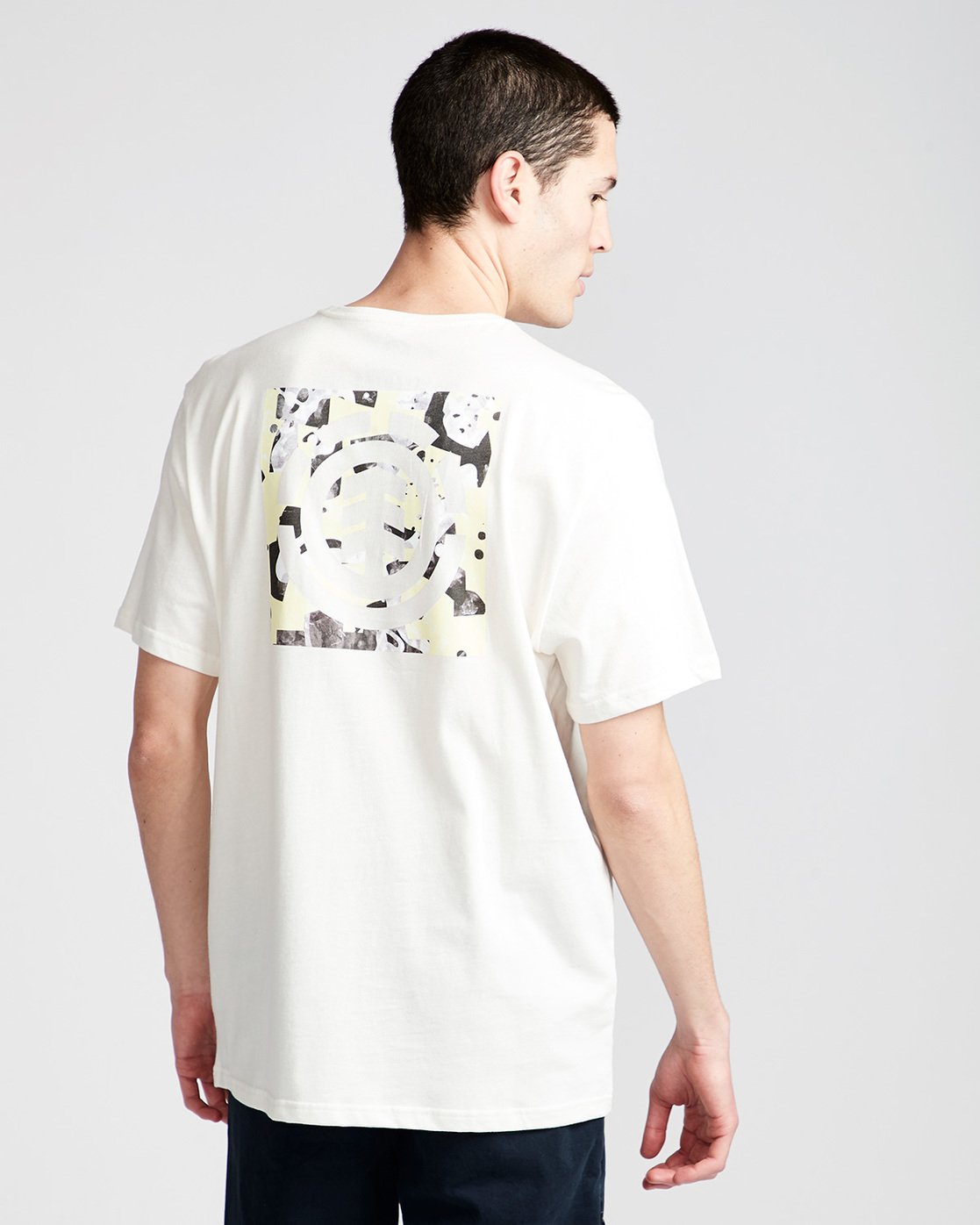 1 Shapes Ss - Tee Shirt for Men Beige N1SSD8ELP9 Element