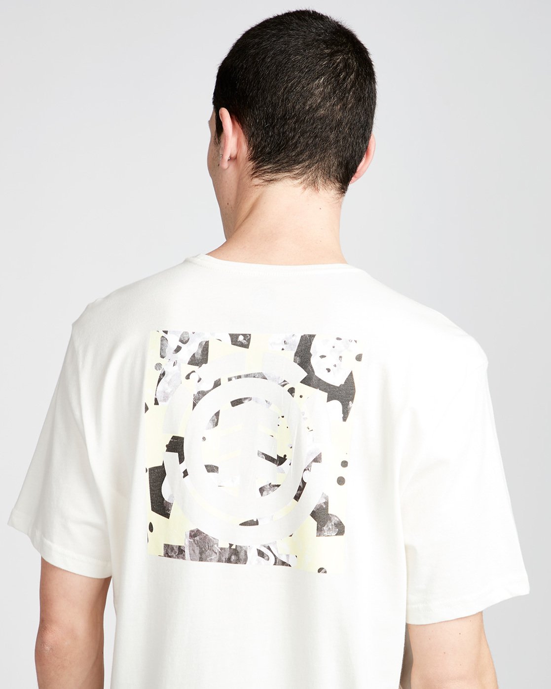 2 Shapes Ss - Tee Shirt for Men Beige N1SSD8ELP9 Element