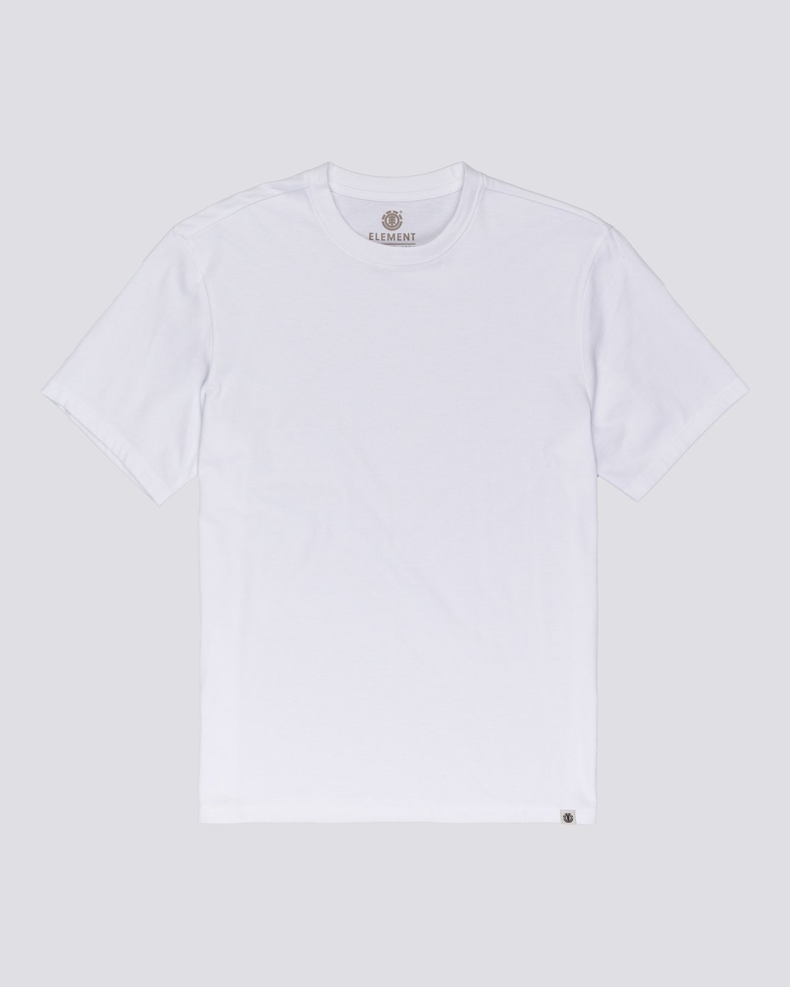 4 Basic - Short Sleeve T-Shirt for Men White N1SSG1ELP9 Element