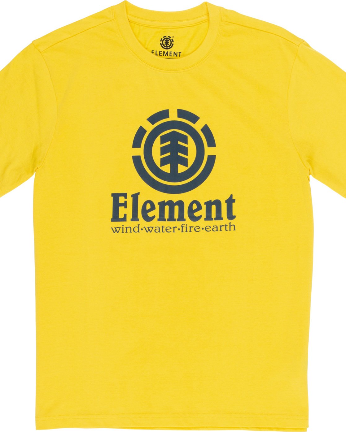 1 Vertical - Short Sleeve T-Shirt for Men Yellow N1SSG4ELP9 Element