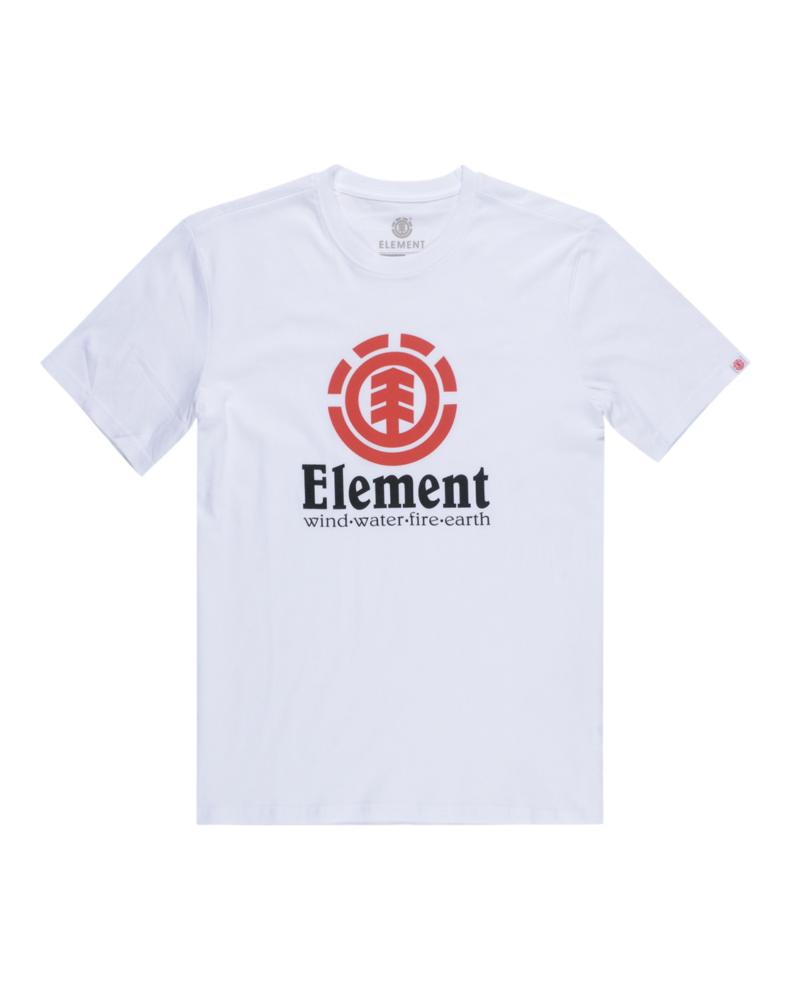 1 Vertical - Short Sleeve T-Shirt for Men White N1SSG4ELP9 Element