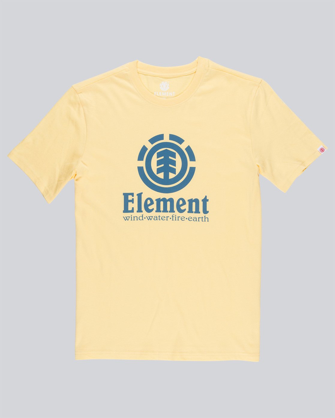 3 Vertical - Short Sleeve T-Shirt for Men Yellow N1SSG4ELP9 Element