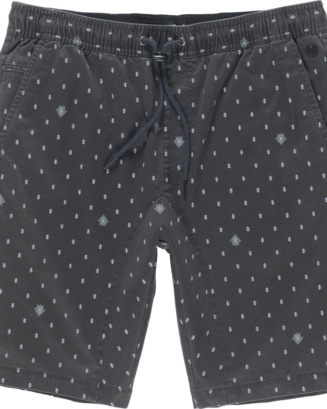 1 Altona Print Wk - Walkshort for Men Black N1WKA5ELP9 Element