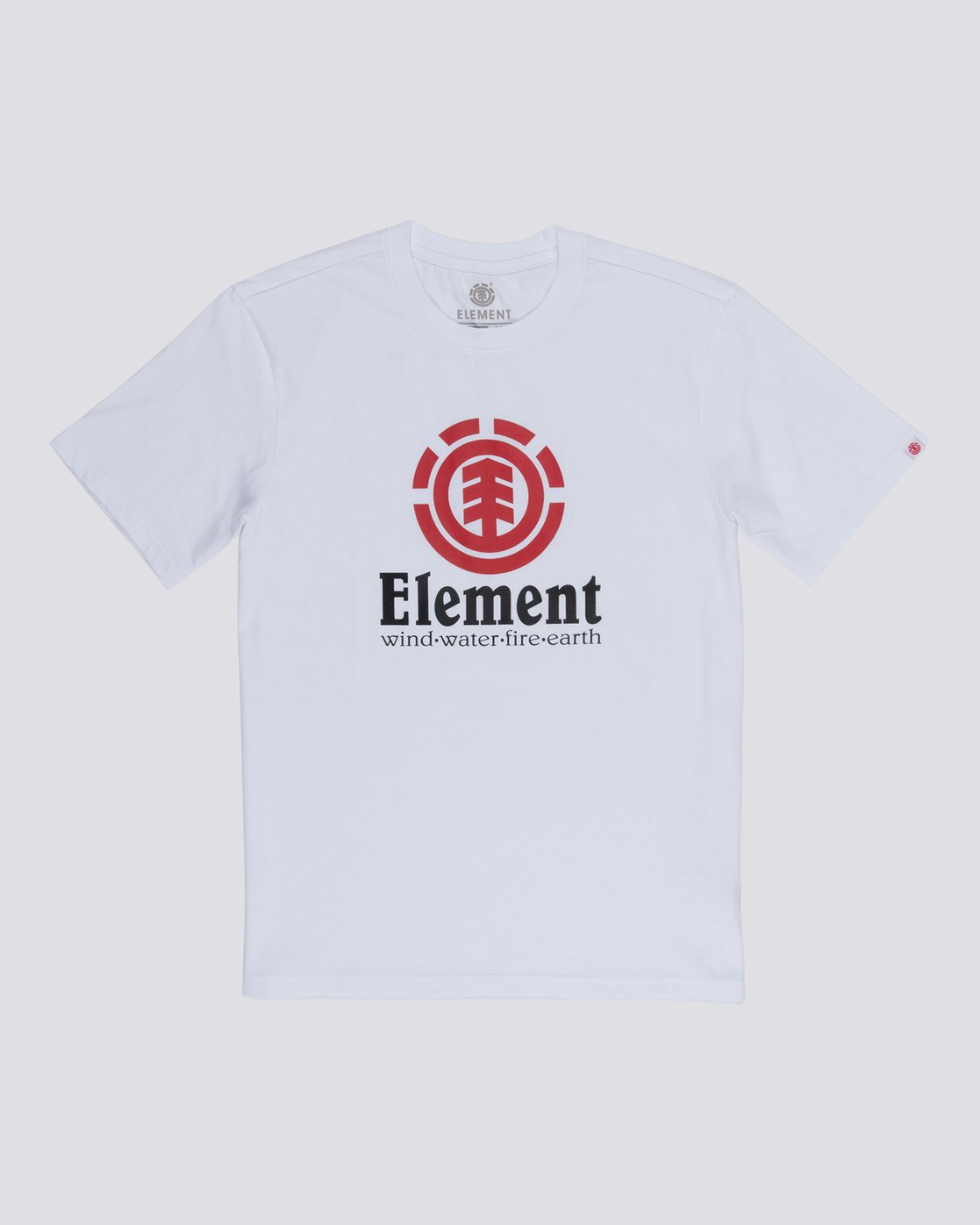 1 Vertical - Short Sleeve T-Shirt for Boys White N2SSC8ELP9 Element