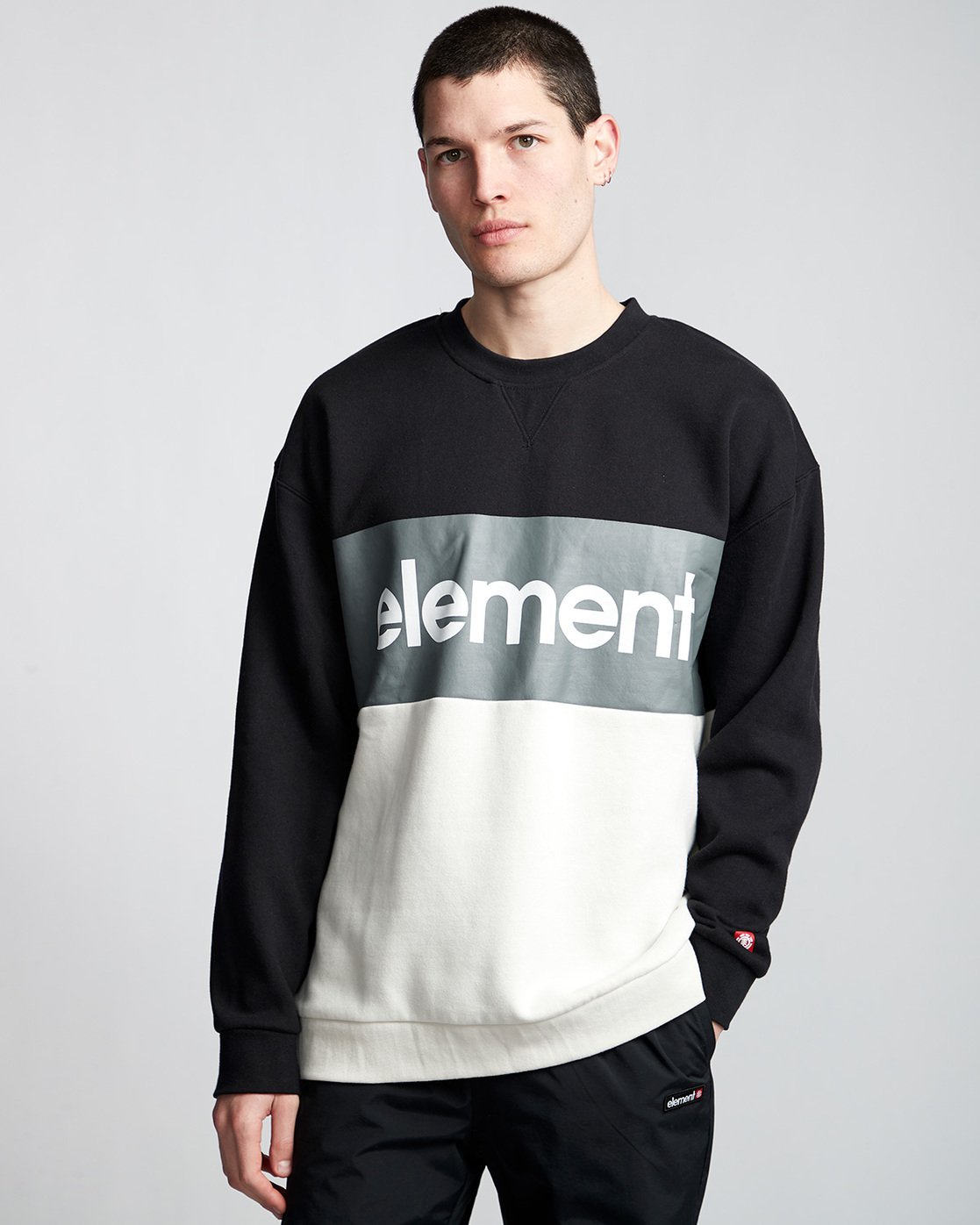 0 Primo Division - Sweatshirt Gray Q1CRA5ELF9 Element