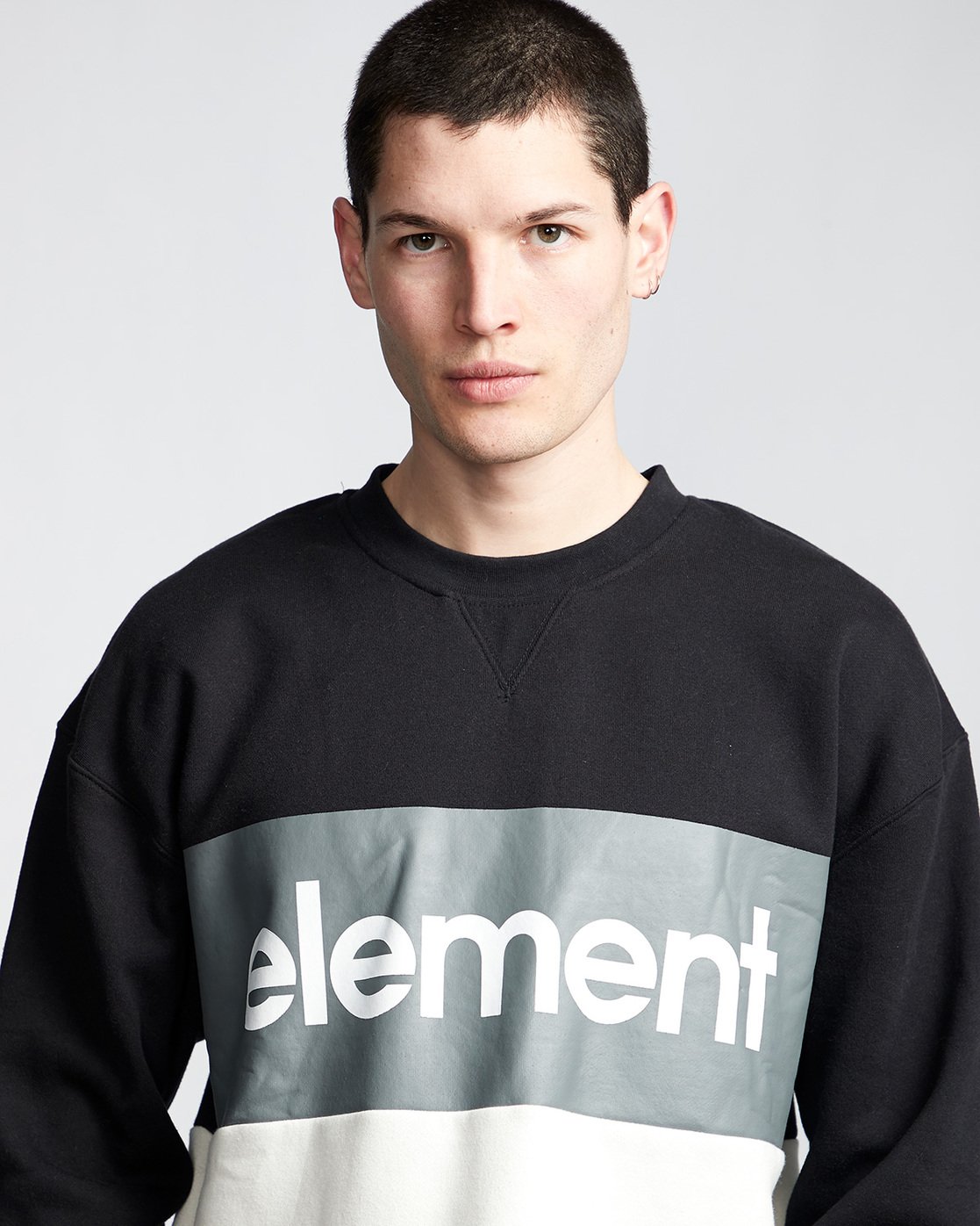 1 Primo Division - Sweatshirt Gray Q1CRA5ELF9 Element