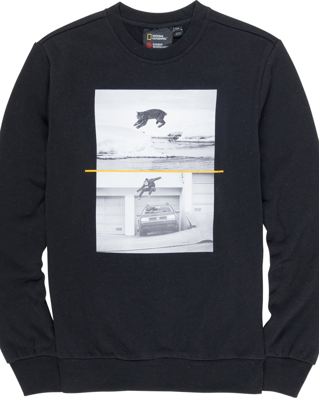 4 Bobcat Westgate - Sweatshirt Black Q1CRB2ELF9 Element