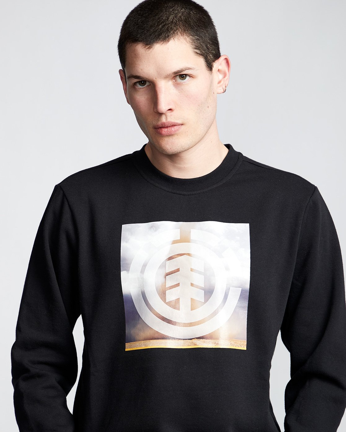 1 Combust Icon - Sweatshirt Black Q1CRB3ELF9 Element