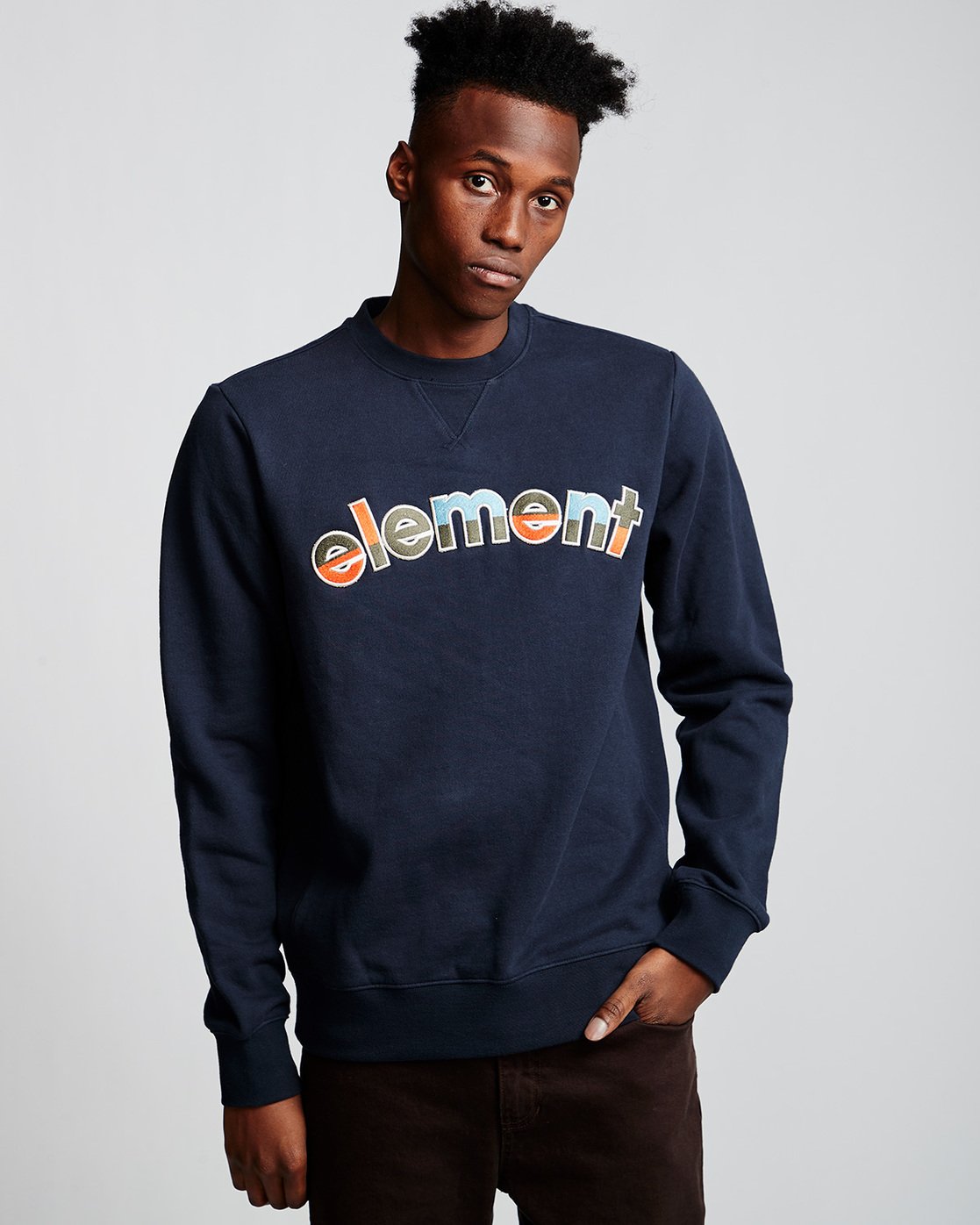 0 Rainbow - Sweatshirt Blue Q1FLA1ELF9 Element