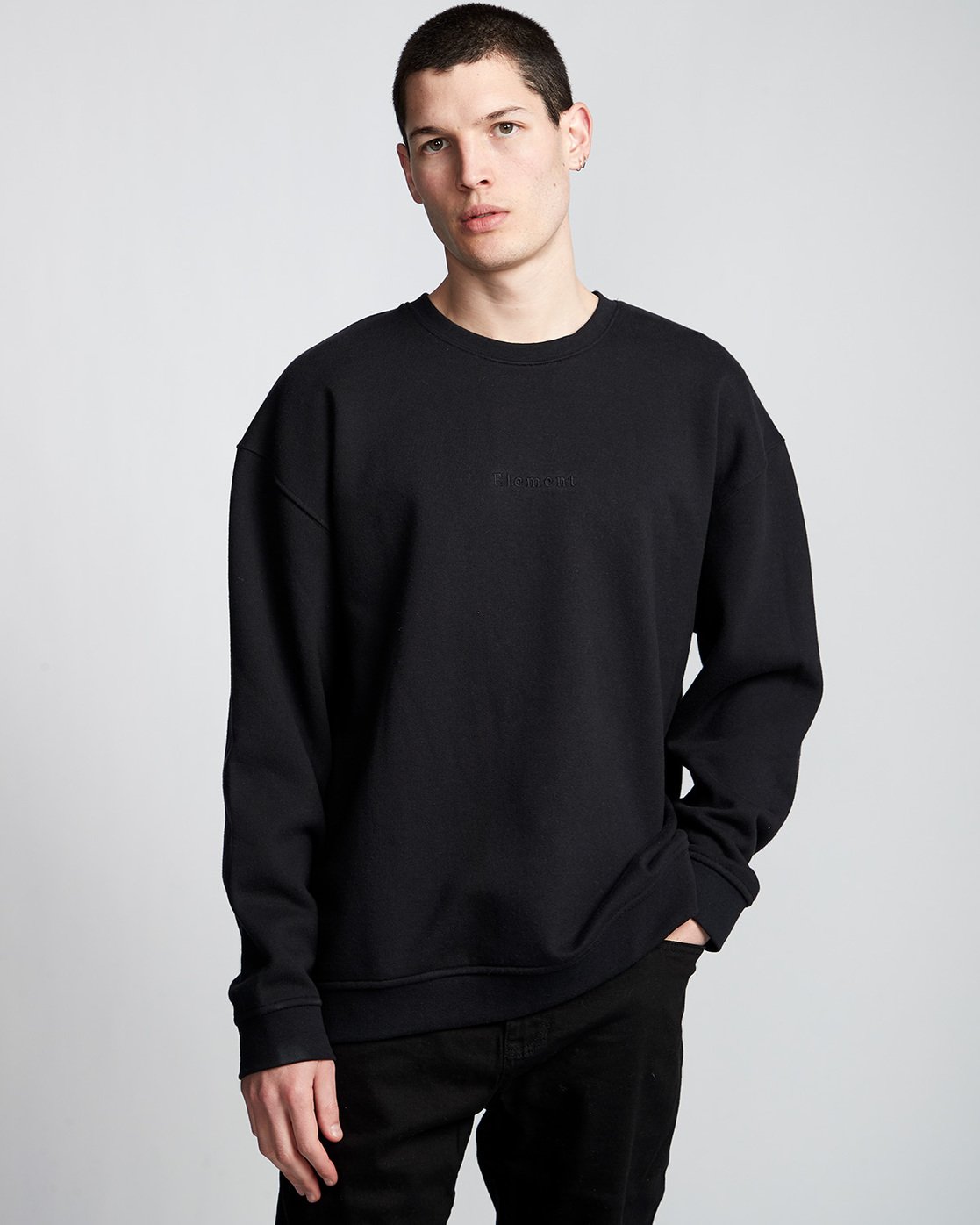 0 SD - Sweatshirt Black Q1FLA6ELF9 Element