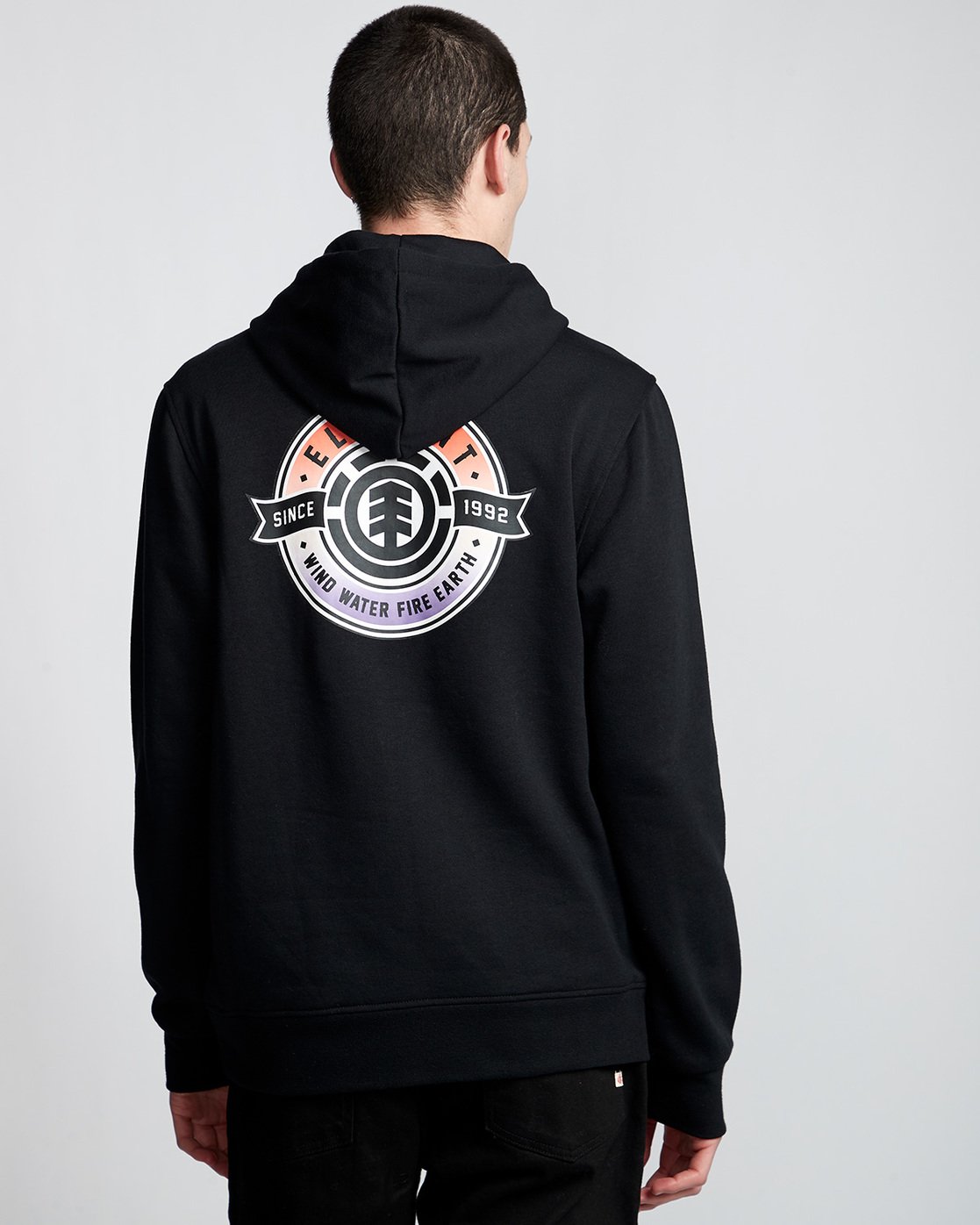 2 Medallian - Hoodie Black Q1HOA9ELF9 Element