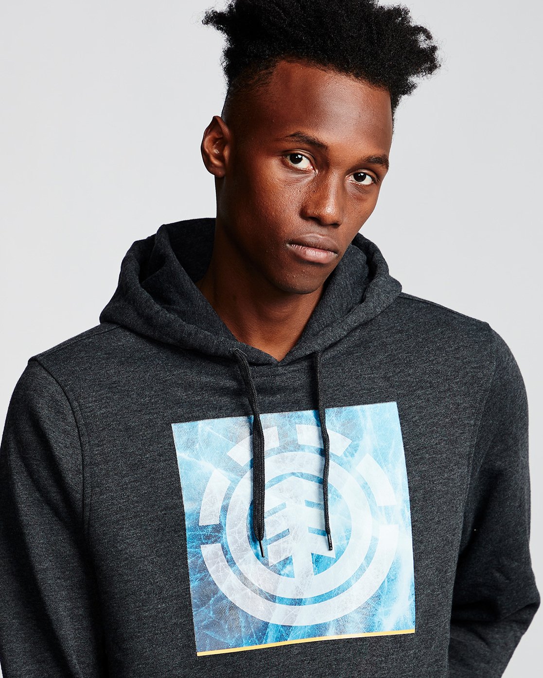 1 Solvent Icon - Hoodie Gray Q1HOB8ELF9 Element