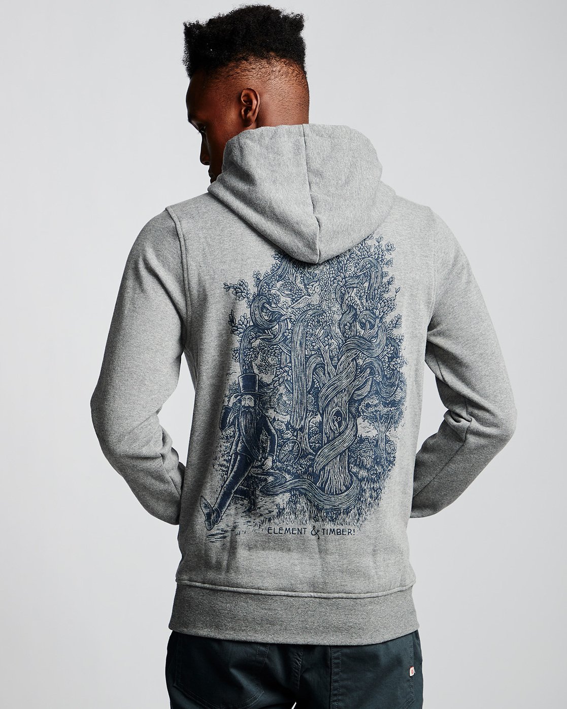 2 Cut Your Losses - Hoodie Gray Q1HOC2ELF9 Element