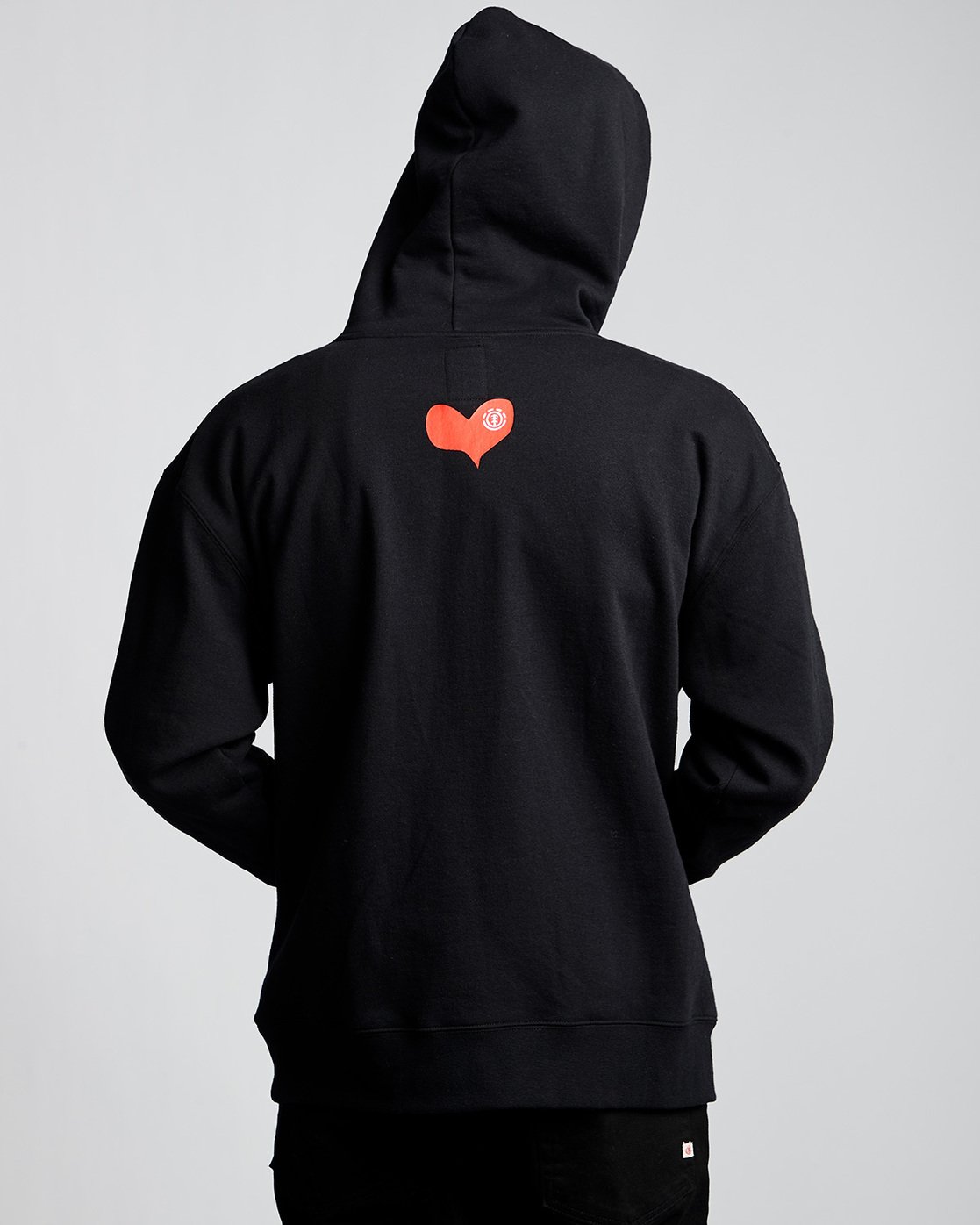 2 Barley - Hoodie Black Q1HOC6ELF9 Element