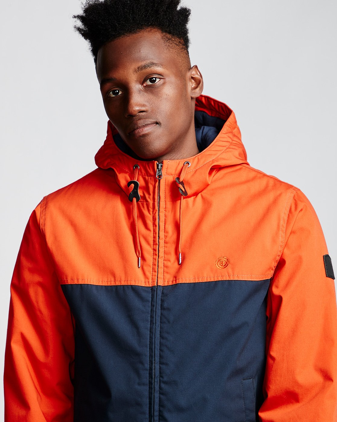 1 Dulcey 2 Tones - Hooded Jacket Orange Q1JKB3ELF9 Element